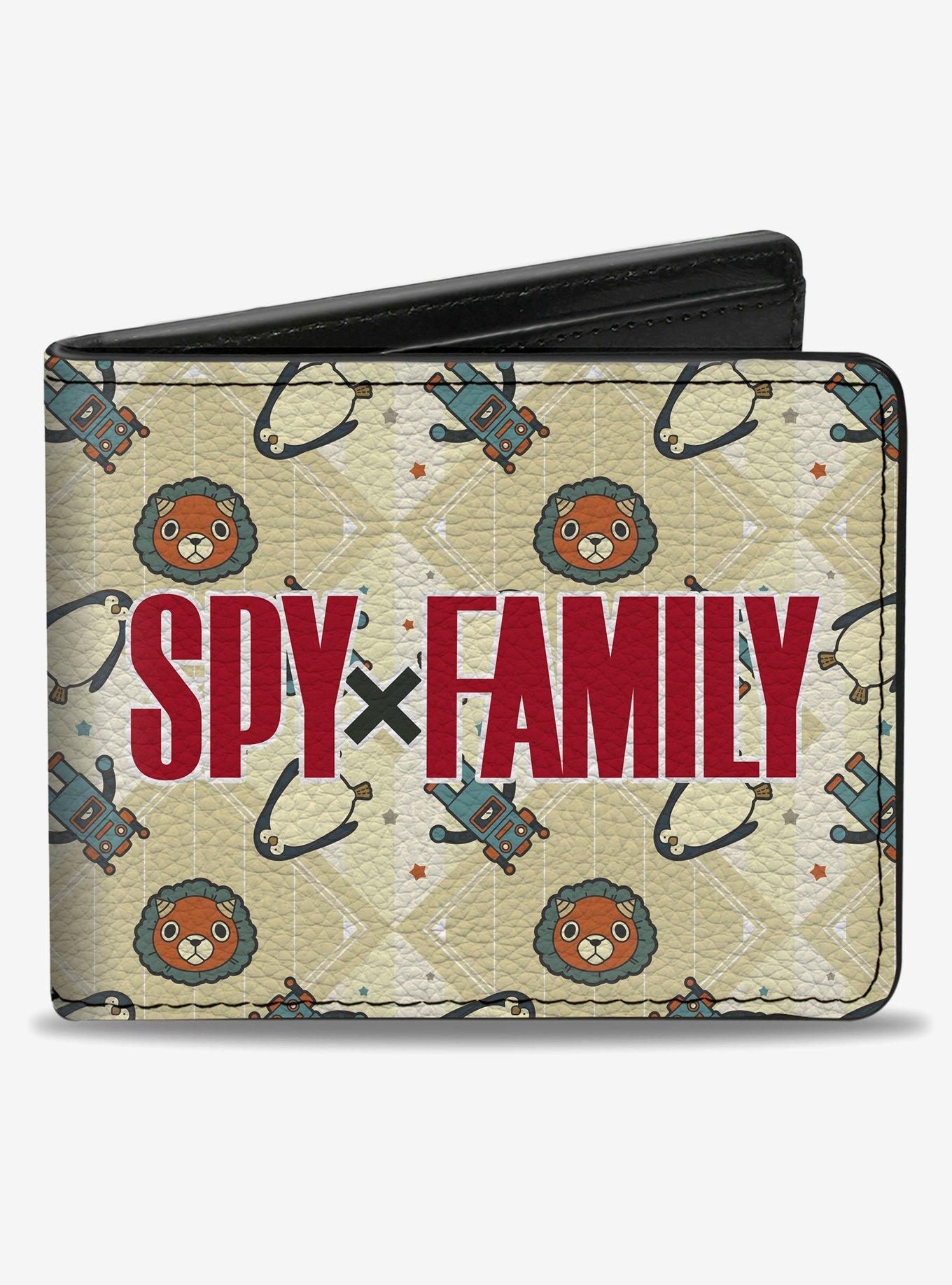 Spy x Family Anya Icons & Title Bifold Wallet, , hi-res