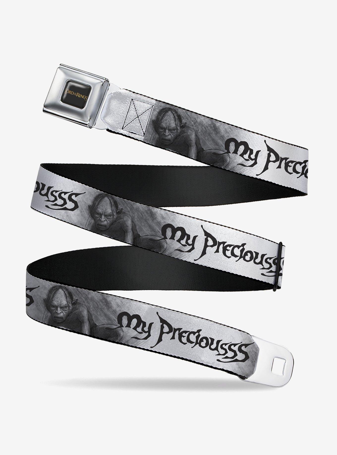 The Lord of the Rings Gollum My Precious Sketch Youth Seatbelt Buckle Belt, , hi-res