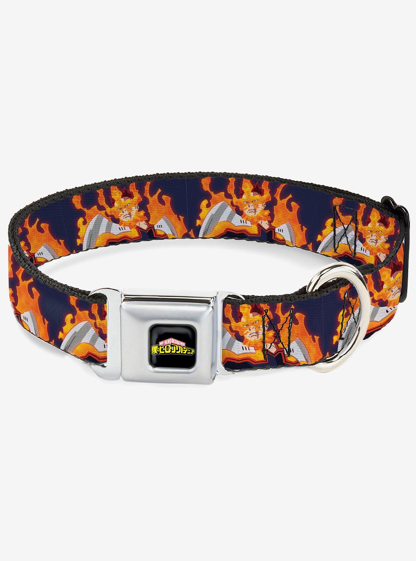 My Hero Academia Flame Hero Endeavor Pose Seatbelt Buckle Dog Collar, , hi-res