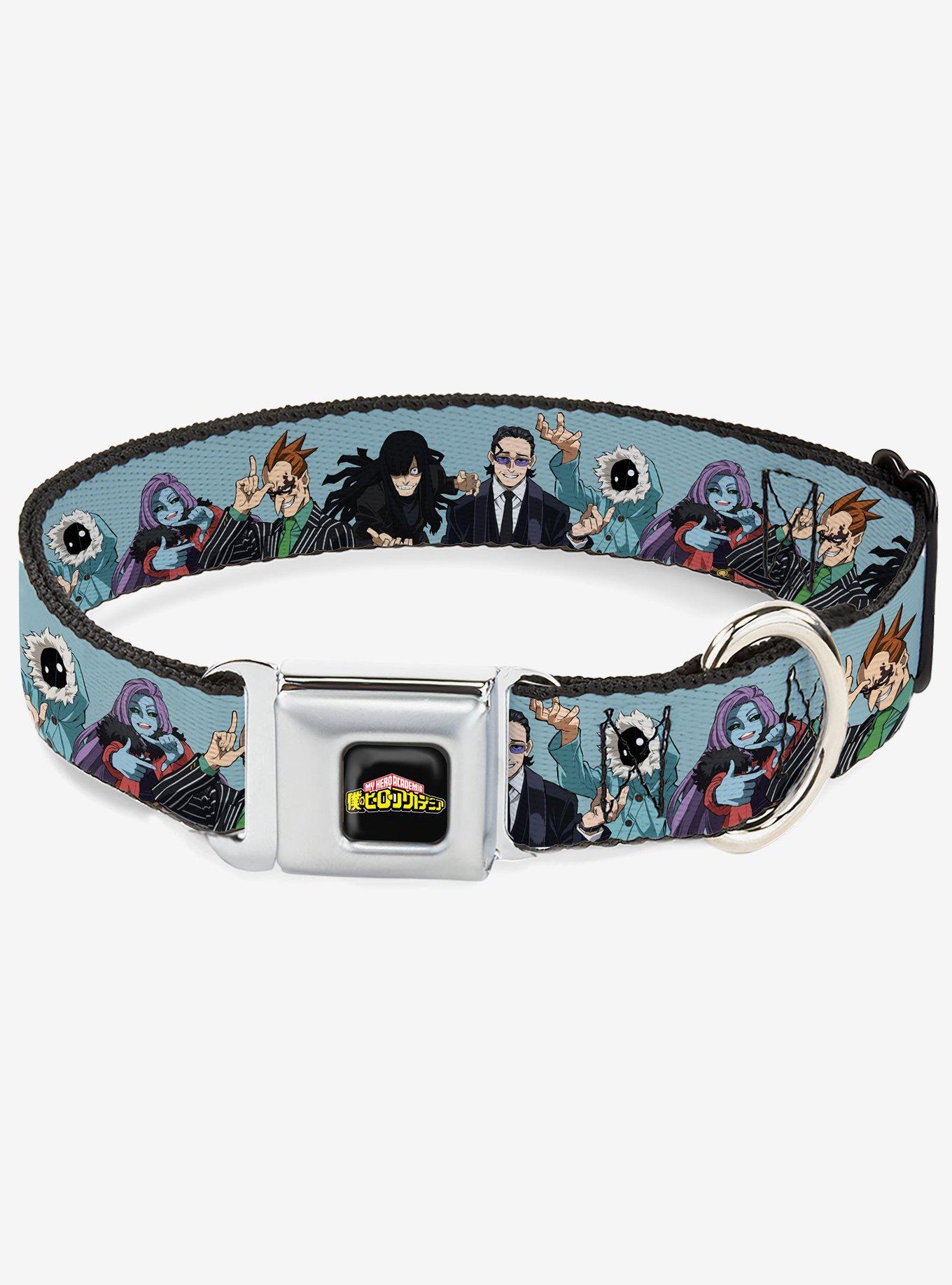 My Hero Academia Five Meta Liberation Army Villains Seatbelt Buckle Dog Collar, , hi-res