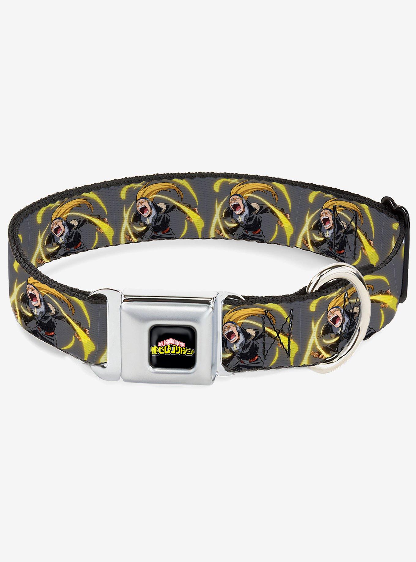 My Hero Academia Hizashi Yamada Present Mic Pose Seatbelt Buckle Dog Collar, , hi-res