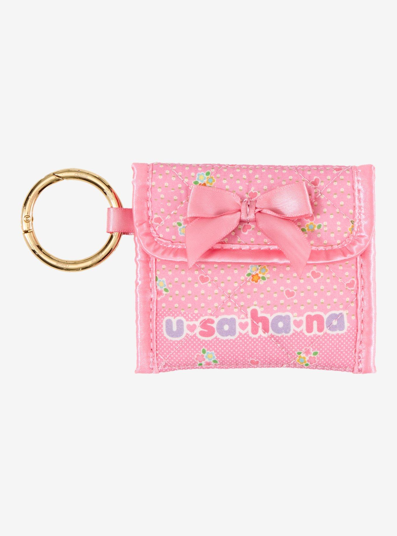 U*SA*HA*NA Floral Earbud Pouch, , hi-res