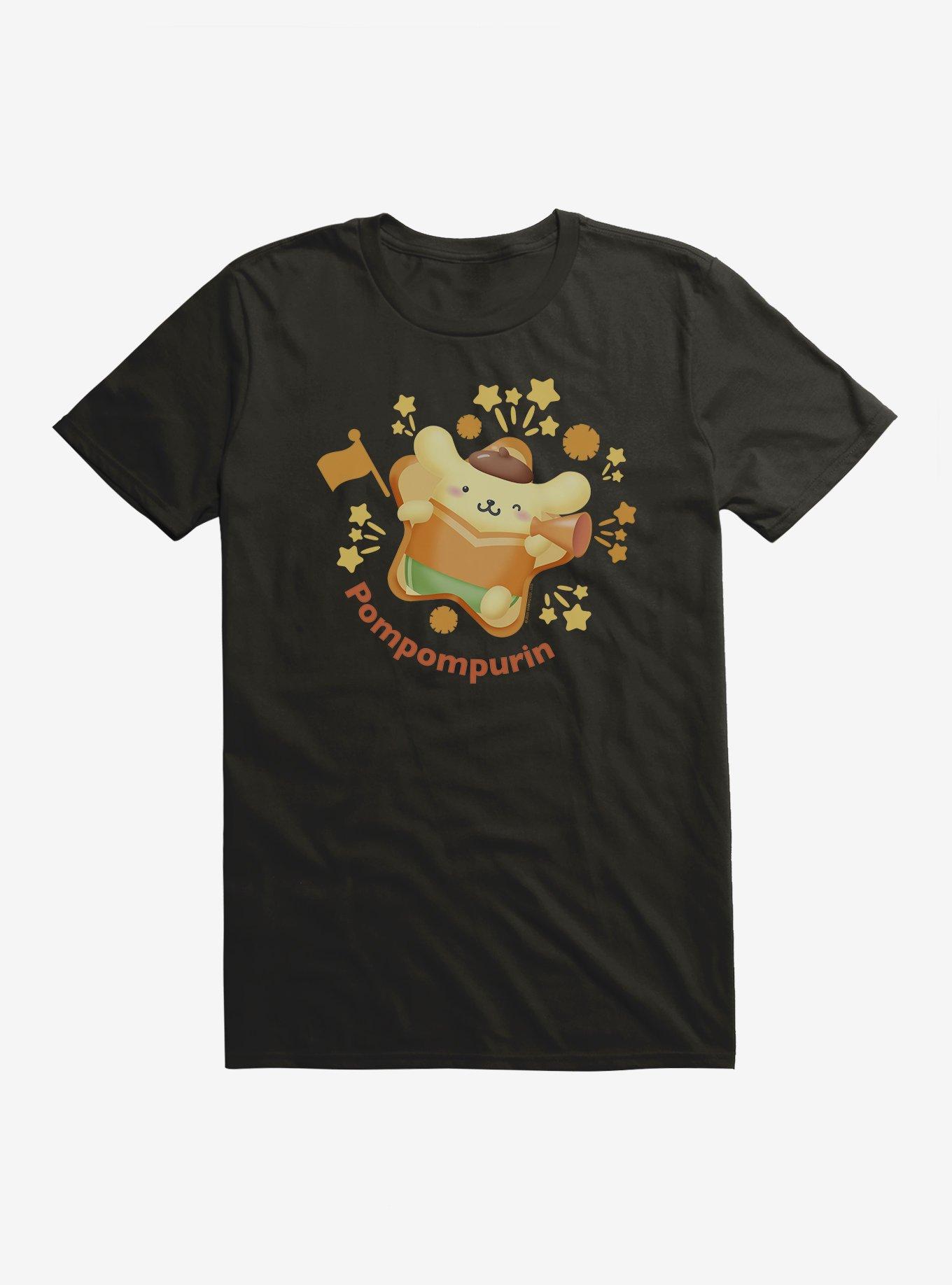 Pompompurin Ranking T-Shirt, BLACK, hi-res