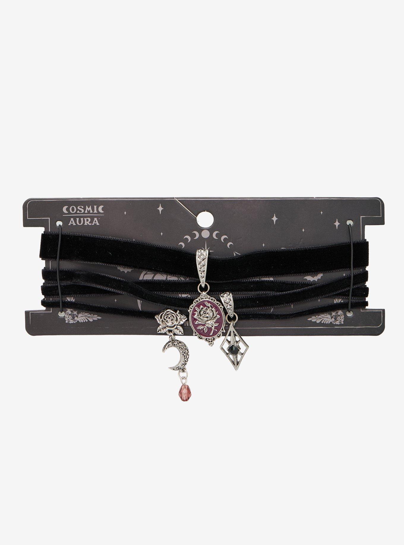 Cosmic Aura Rose Frame Celestial Choker Set, , hi-res