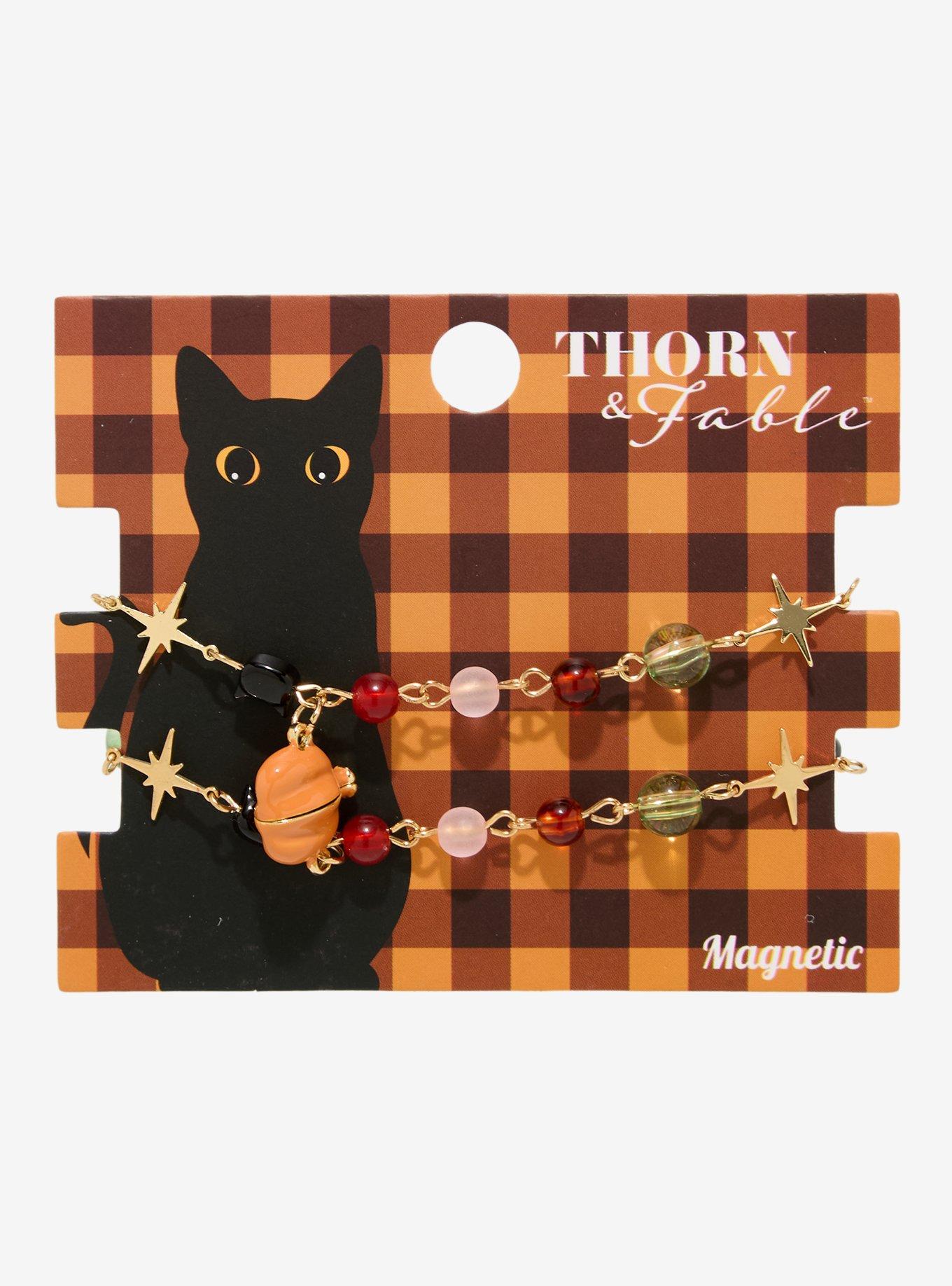Thorn & Fable Pumpkin Best Friend Bracelet Set