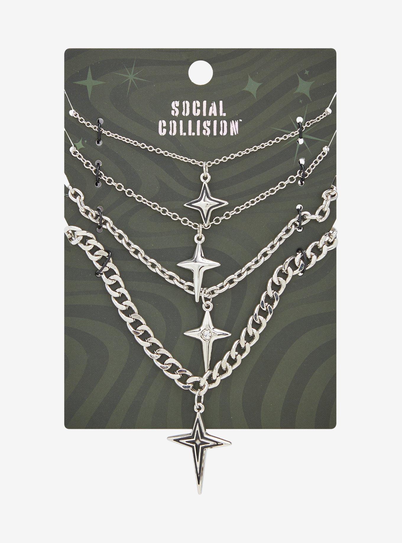 Social Collision Aurora Star Necklace Set, , hi-res