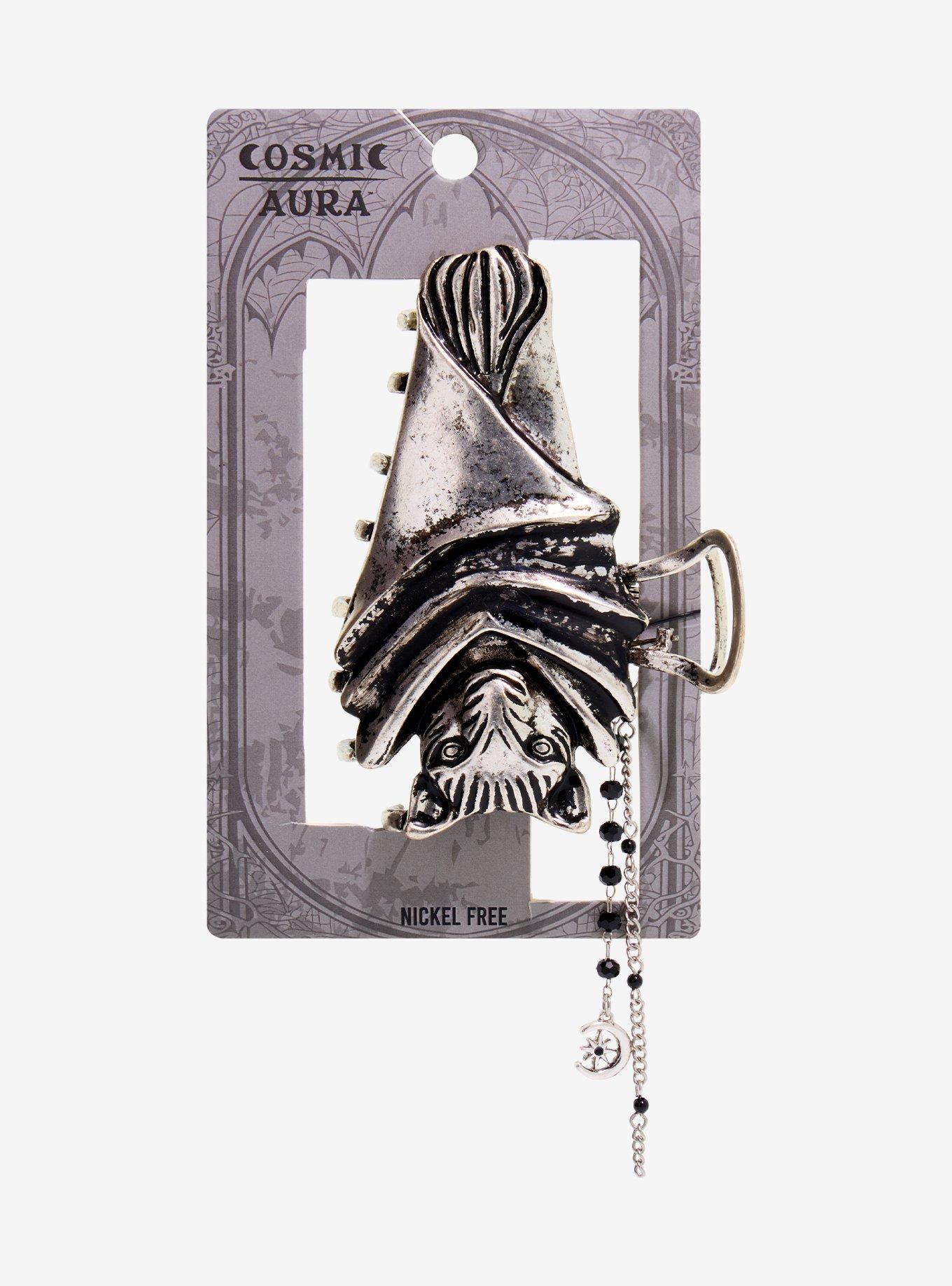 Cosmic Aura Bat Claw Hair Clip, , hi-res