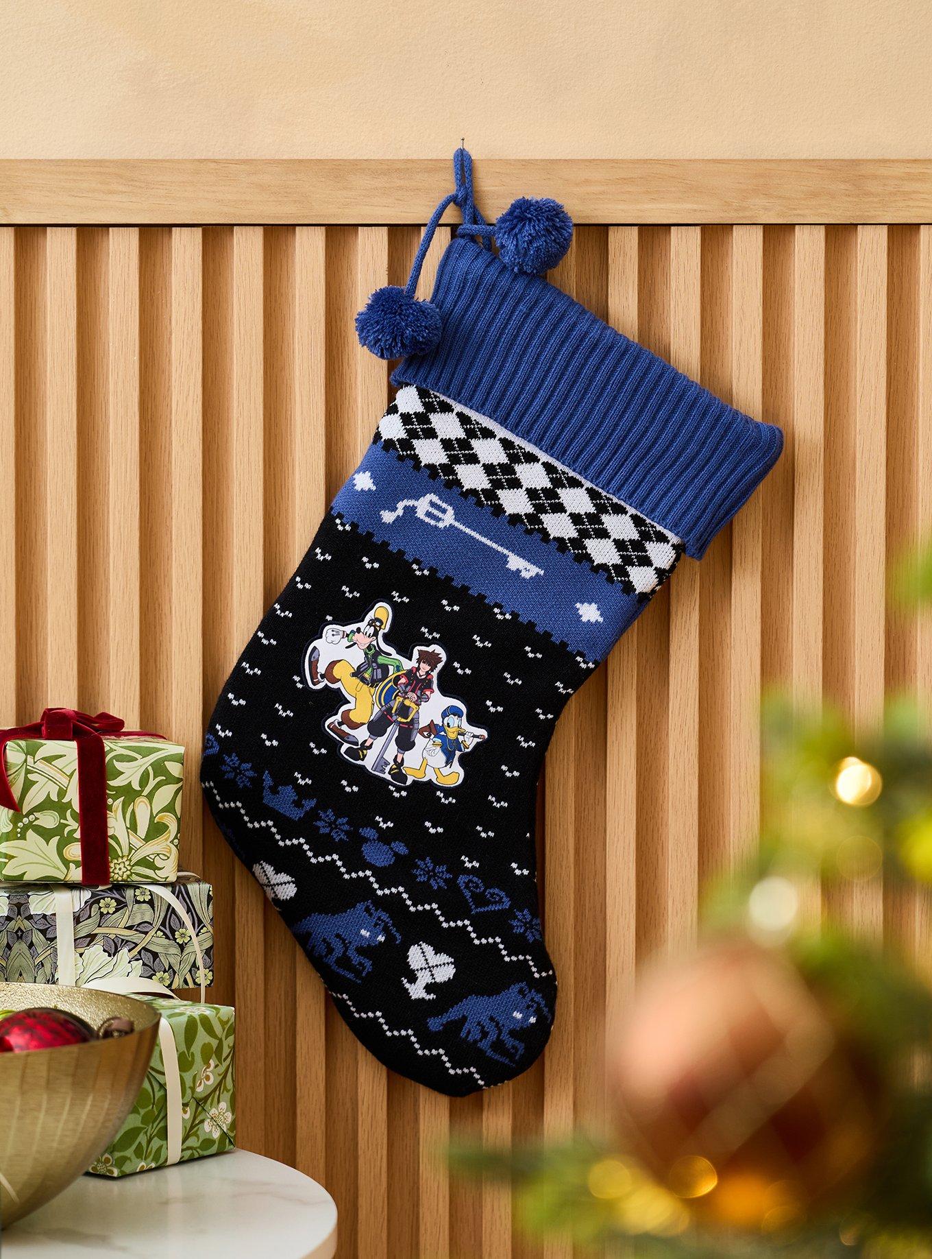 Disney Kingdom Hearts Sora and Friends Knit Stocking - BoxLunch Exclusive