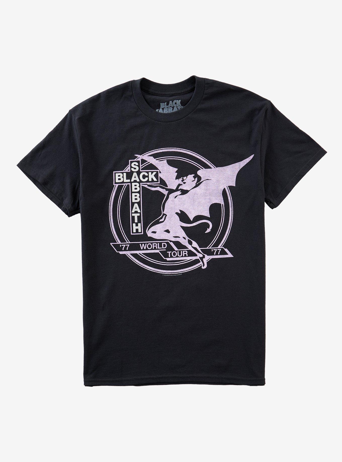 Black Sabbath '77 World Tour T-Shirt, , hi-res