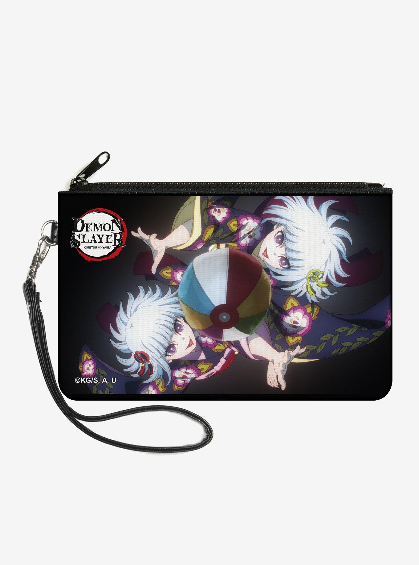 Demon Slayer Nichika & Hinaki Ubuyashiki Beach Ball Pose Zip Clutch Wallet, , hi-res