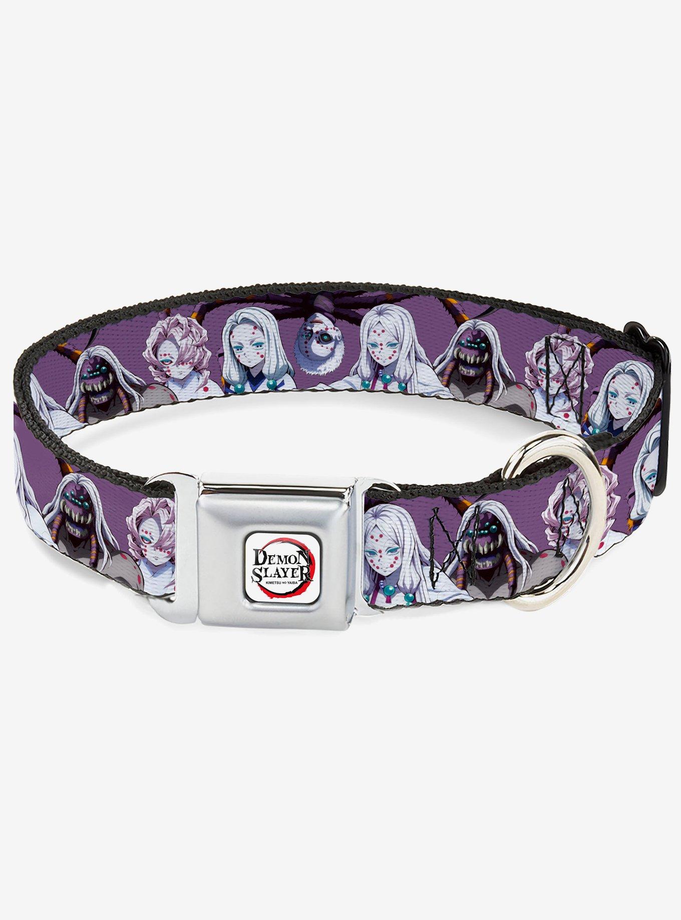 Demon Slayer The Spider Family Poses Seatbelt Buckle Dog Collar, , hi-res