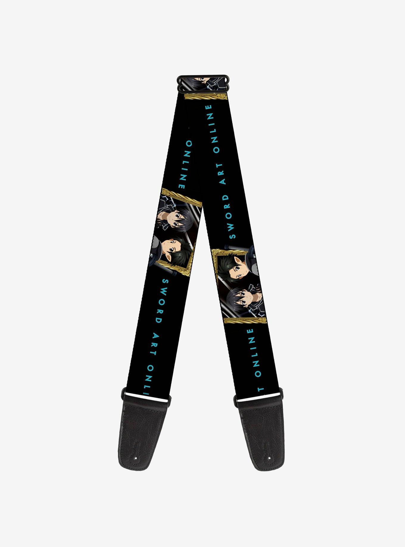 Sword Art Online Kirito Reflection Poses & Title Guitar Strap, , hi-res