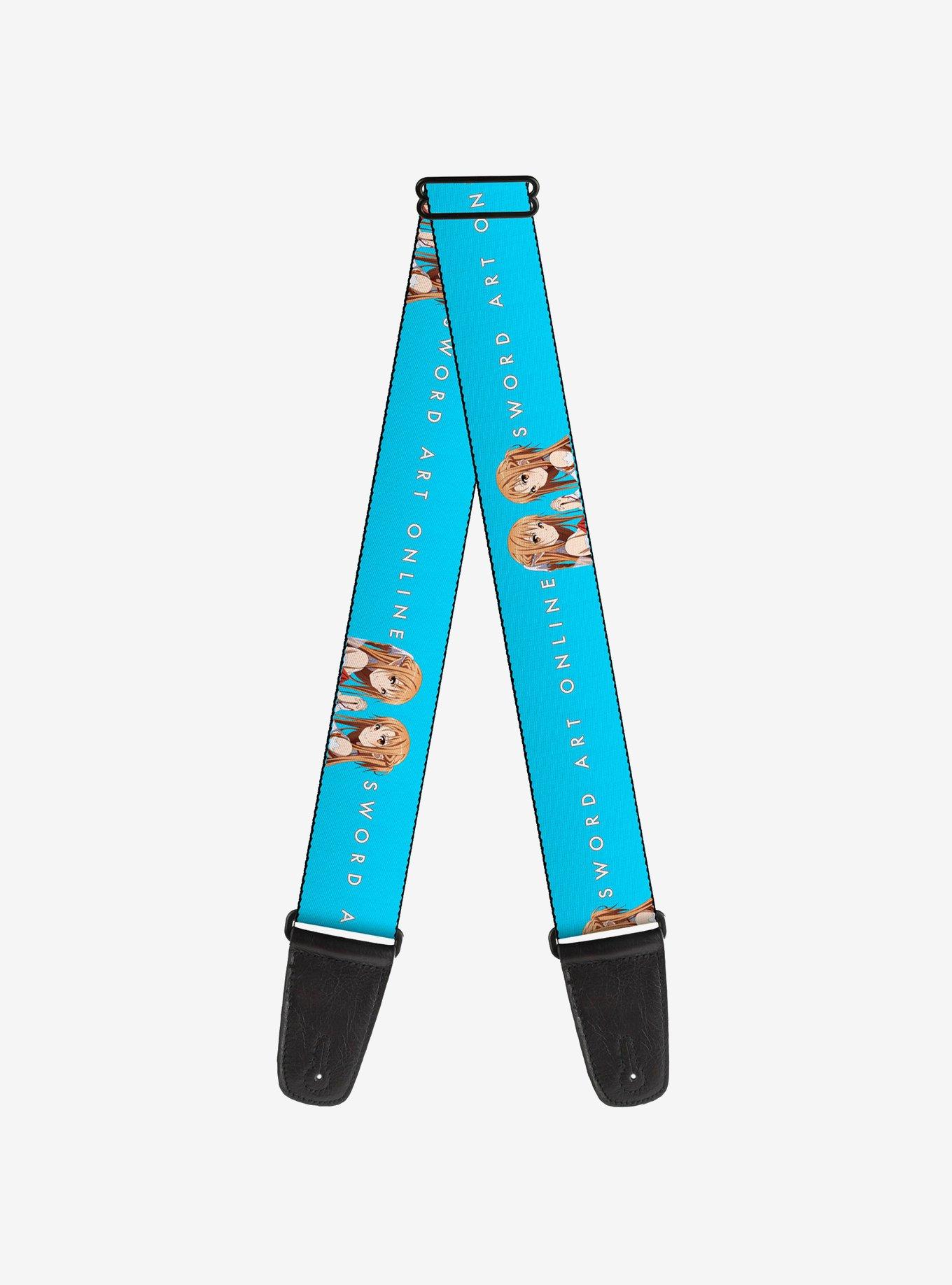 Sword Art Online Asuna Comic Cover Pose & Logo Guitar Strap, , hi-res