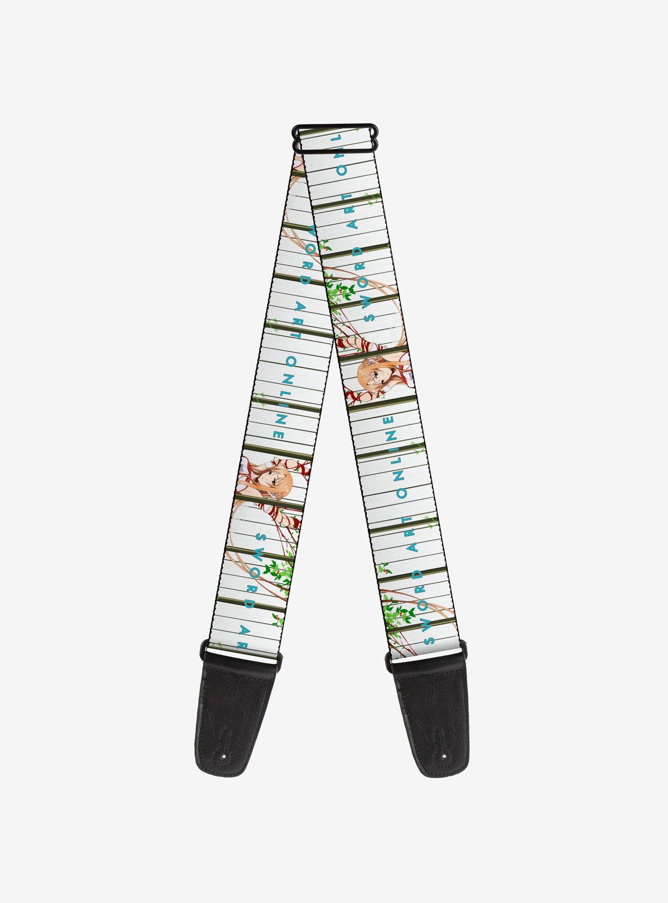 Sword Art Online Asuna Cage Trap Pose & Title Guitar Strap, , hi-res