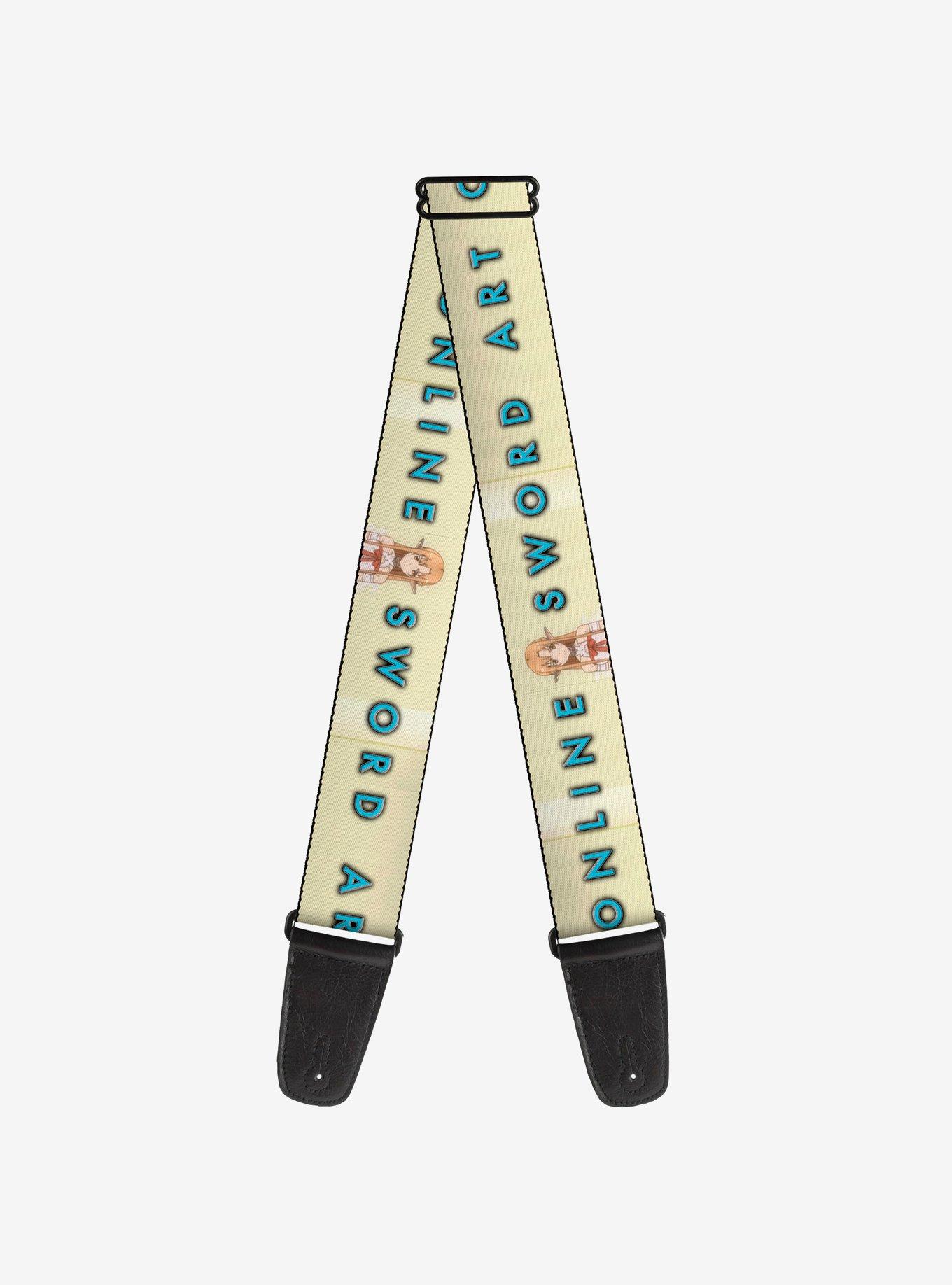 Sword Art Online Asuna Yuuki Pose & Title Guitar Strap, , hi-res
