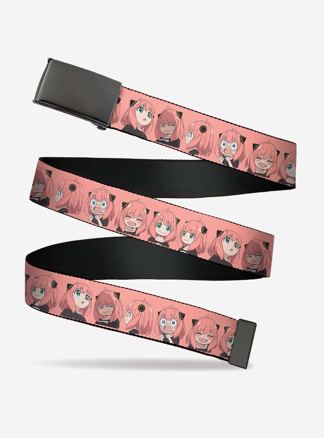 Spy x Family Anya Forger Expressions Clamp Buckle Belt