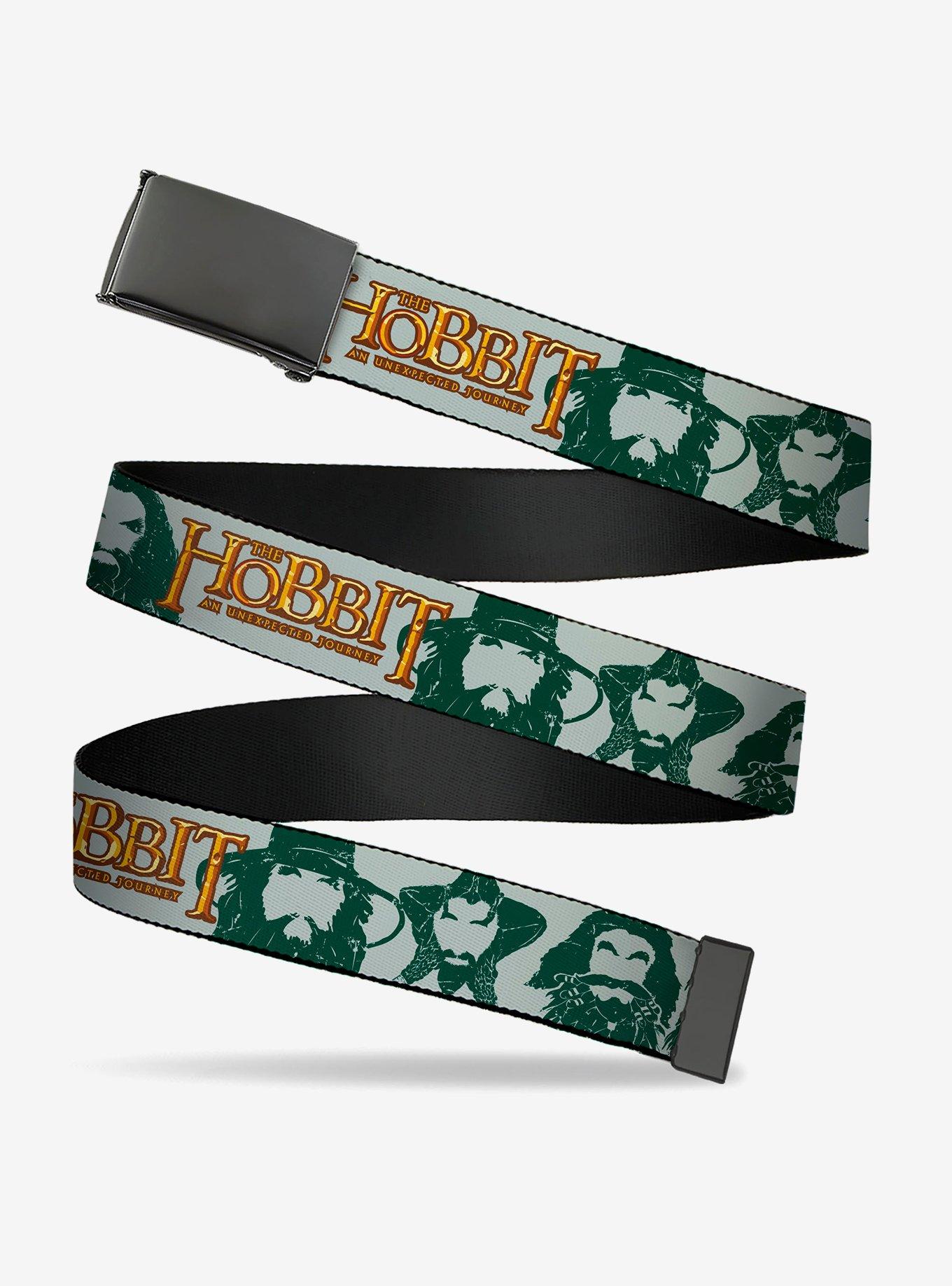 The Hobbit An Unexpected Journey Beards of Middle Earth Clamp Buckle Belt, , hi-res