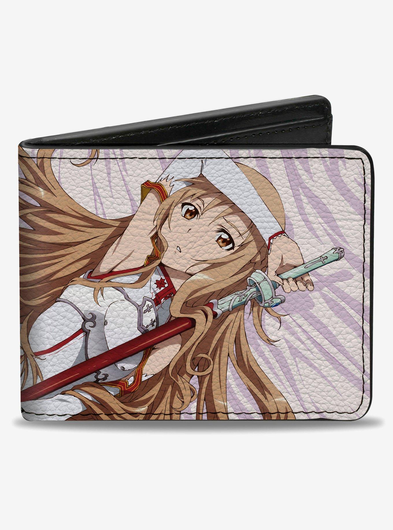 Sword Art Online等　美少女　財布セット Sword Art Online Asuna Sword Pose Bifold Wallet | Hot Topic