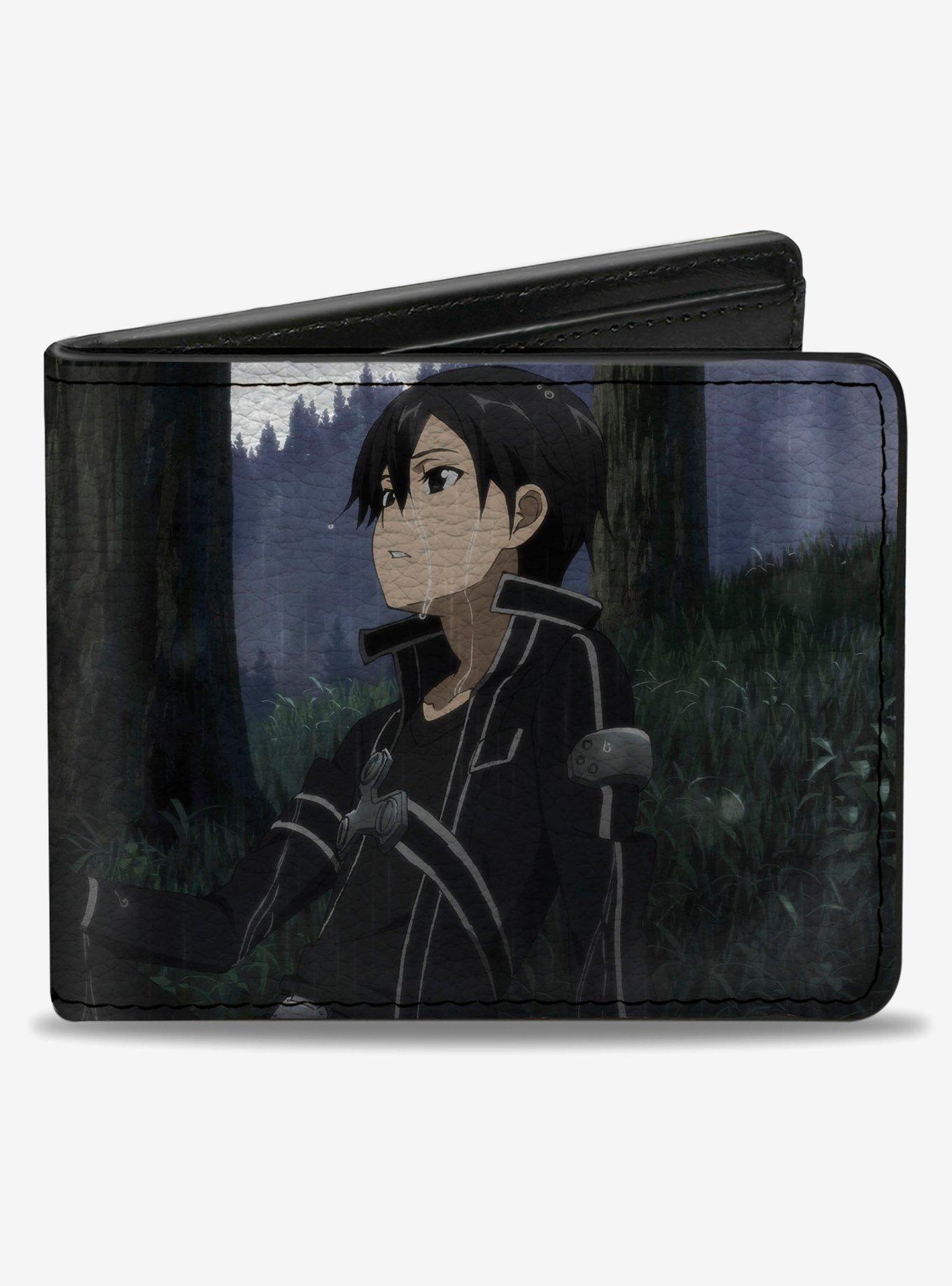 Sword Art Online Asuna & Kirito Forest Sitting Scene Bifold Wallet, , hi-res