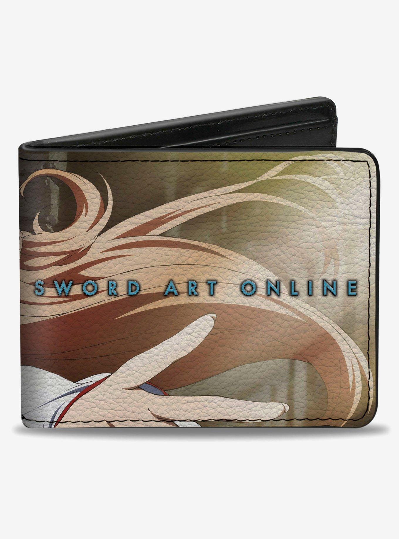 Sword Art Online Asuna Action Sword Pose Bifold Wallet, , hi-res