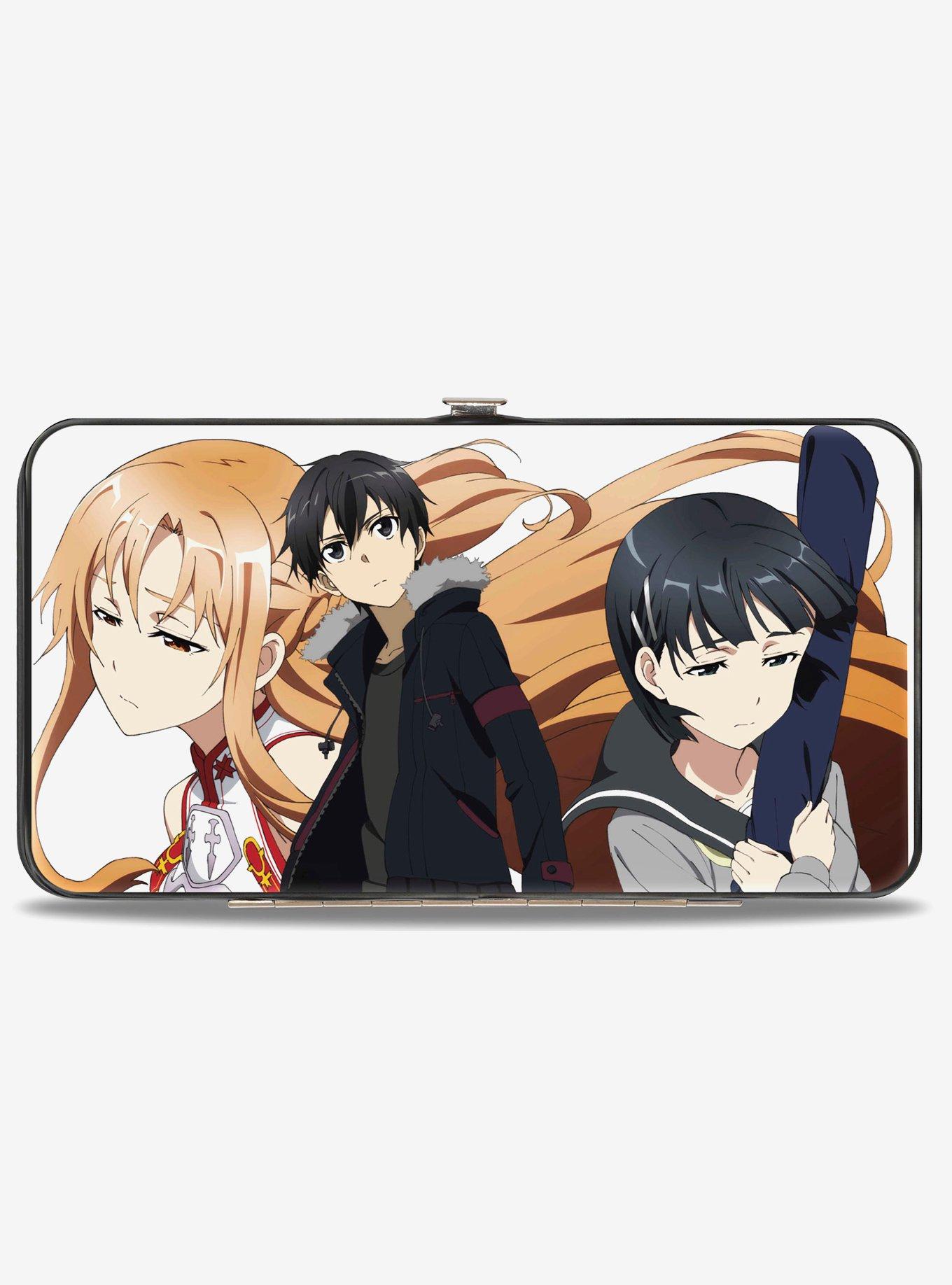 Sword Art Online Two Kirito Scenes Hinged Wallet, , hi-res