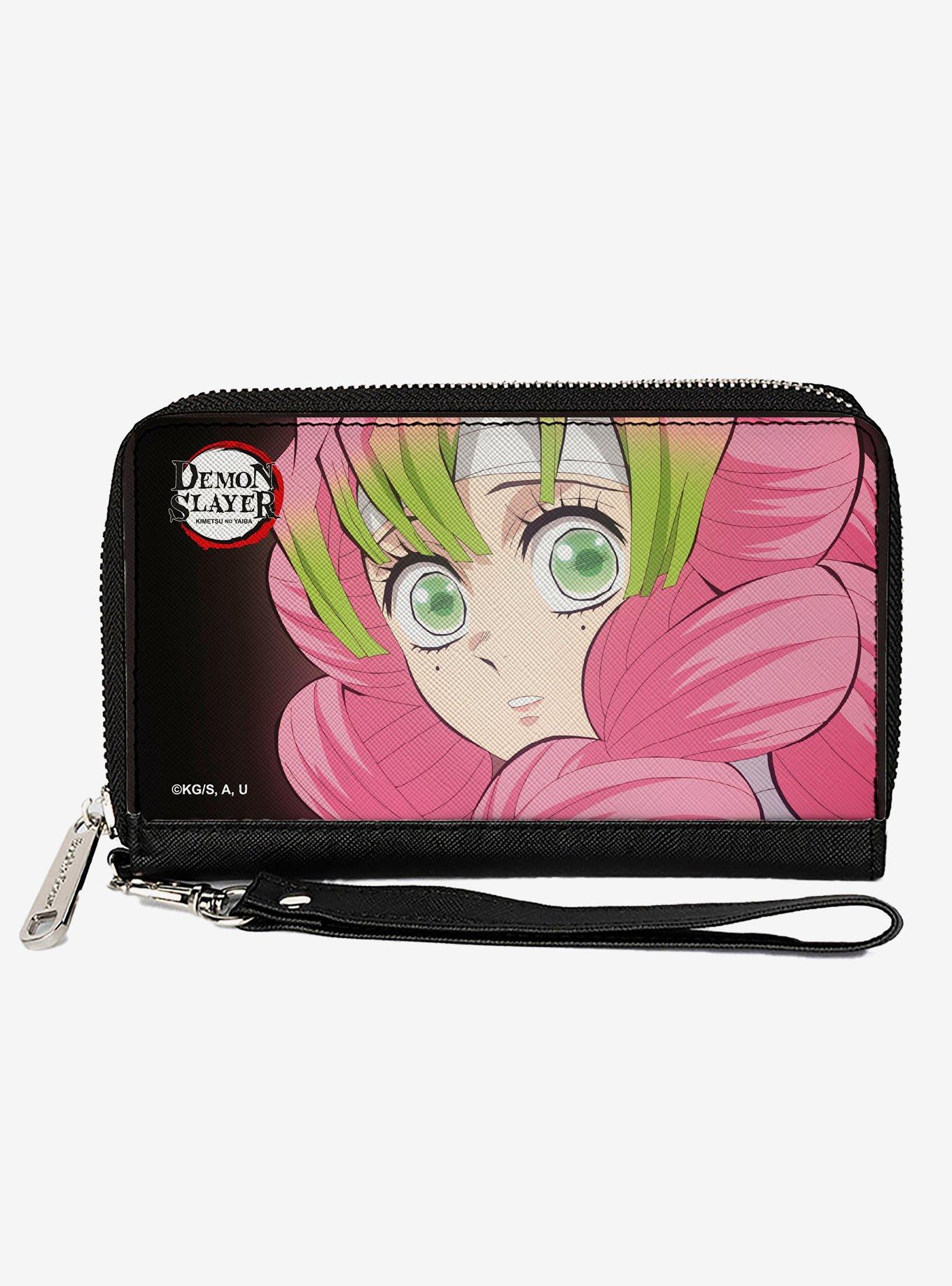 Demon Slayer Mitsuri Kanroji Pose Close Up Zip Around Wallet, , hi-res