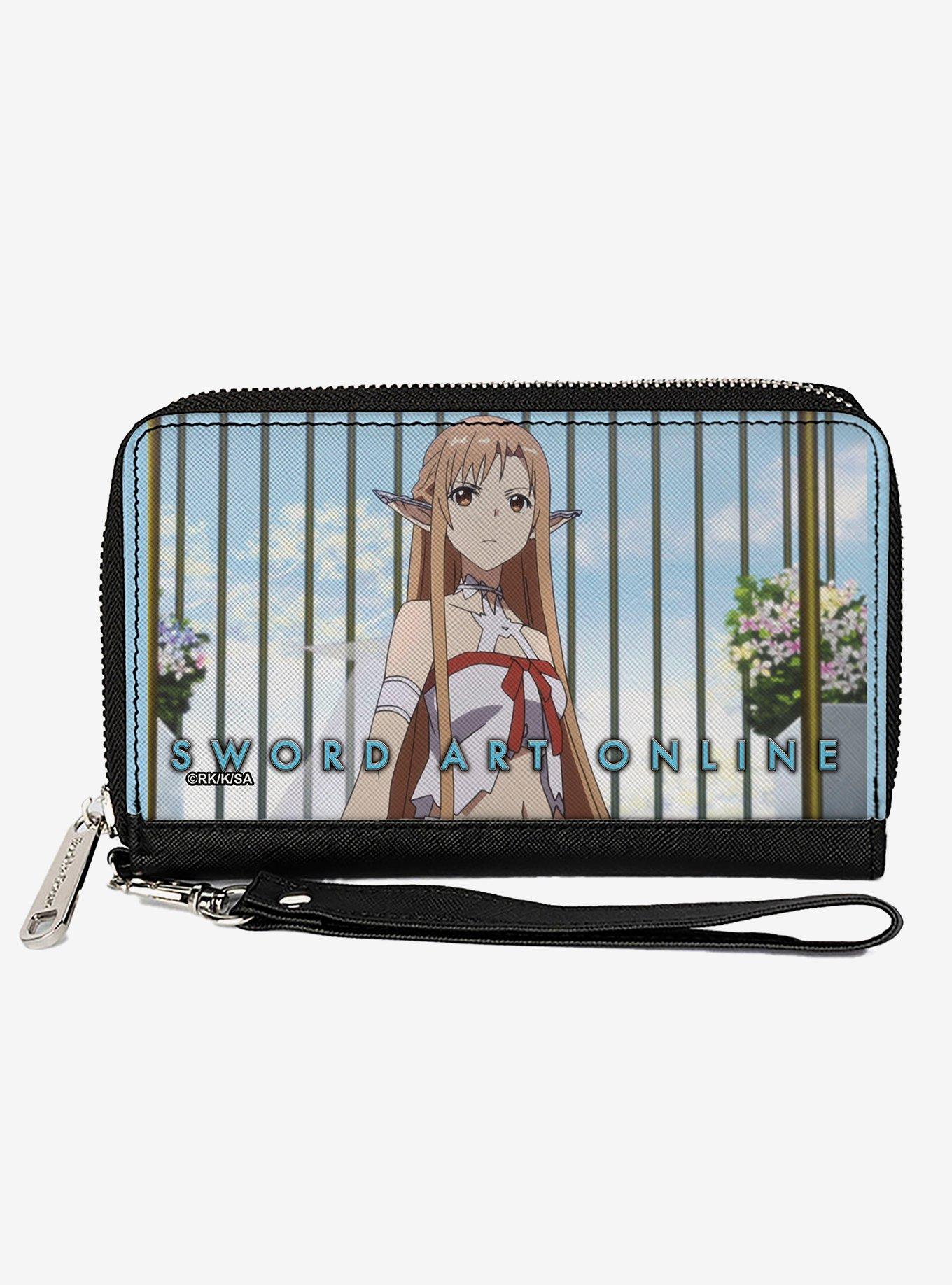 Sword Art Online Asuna Cage Pose Scene Zip Around Wallet, , hi-res