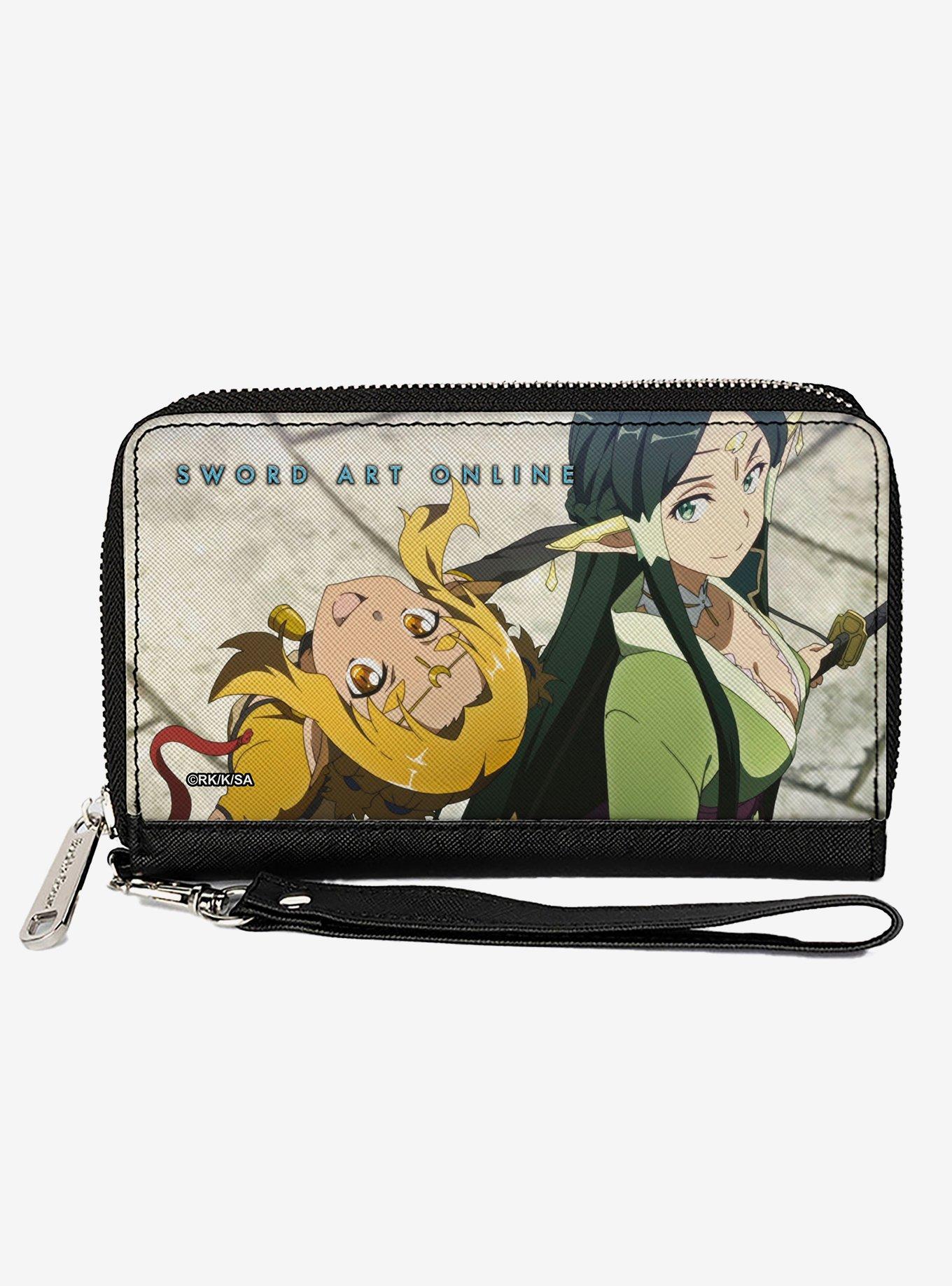 Sword Art Online Alicia Rue & Sakuya Scene Zip Around Wallet, , hi-res