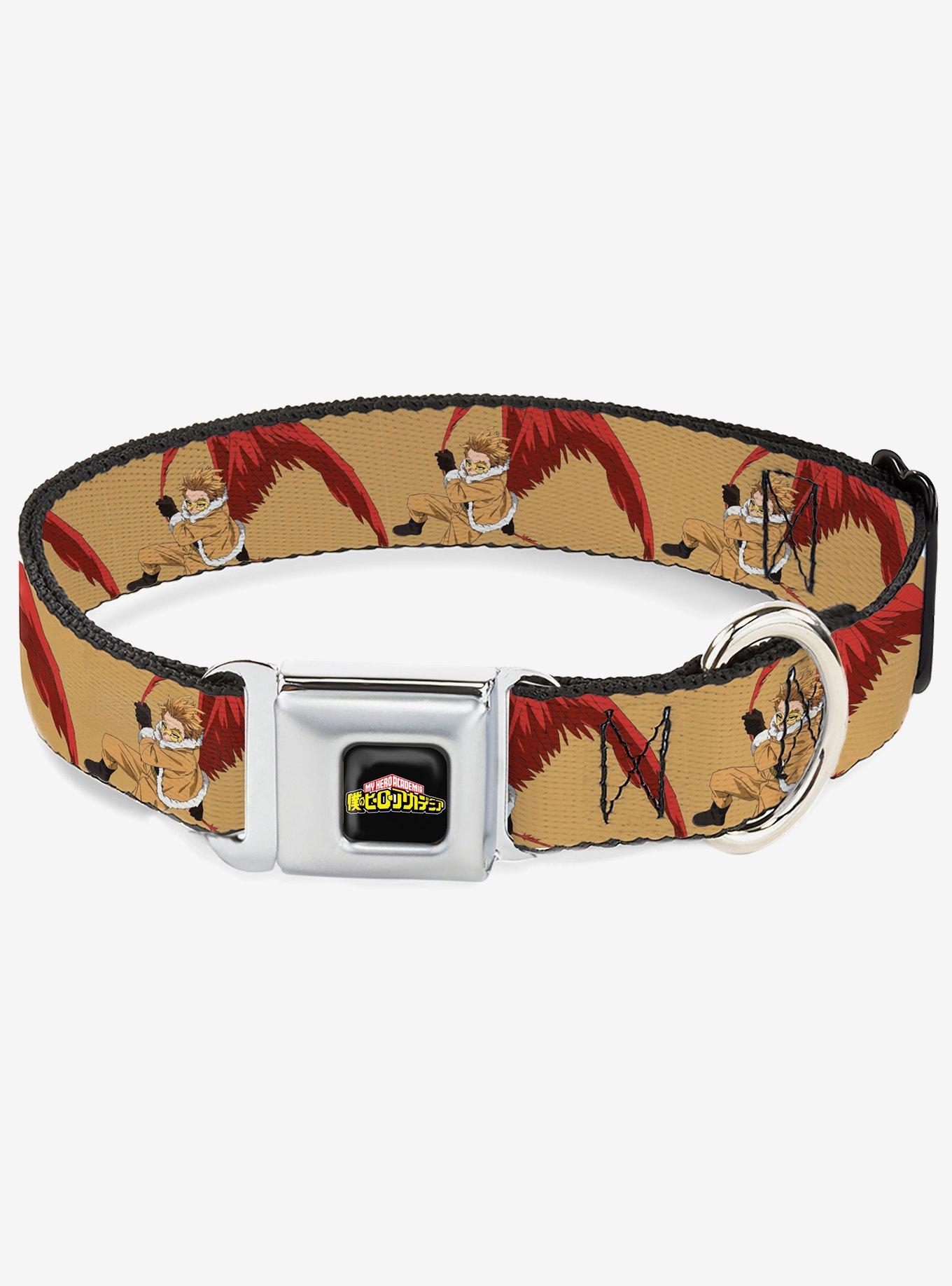 My Hero Academia Keigo Takami Hawks Action Pose Seatbelt Buckle Dog Collar, , hi-res