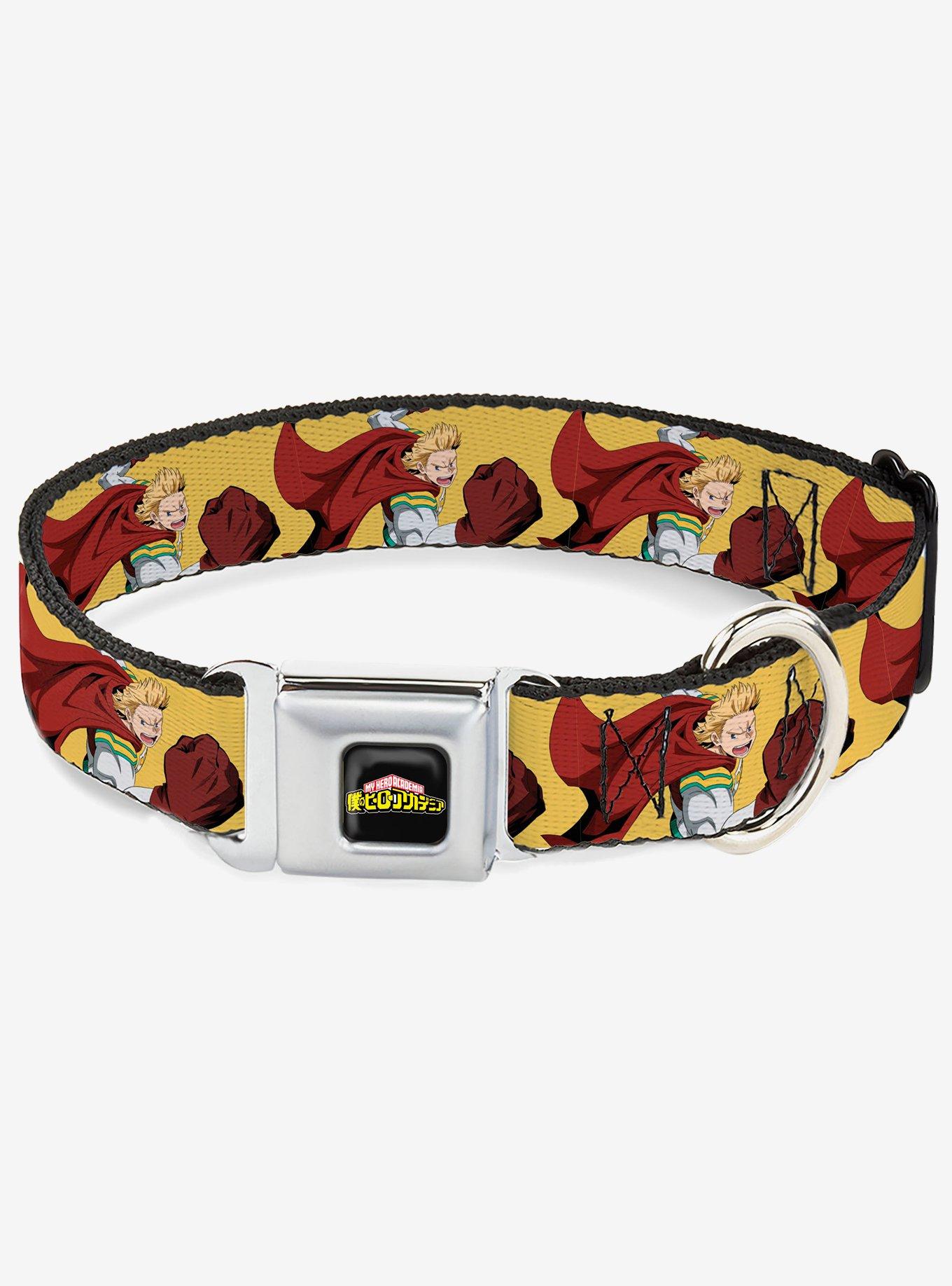 My Hero Academia Mirio Togata Upper Cut Pose Seatbelt Buckle Dog Collar, , hi-res
