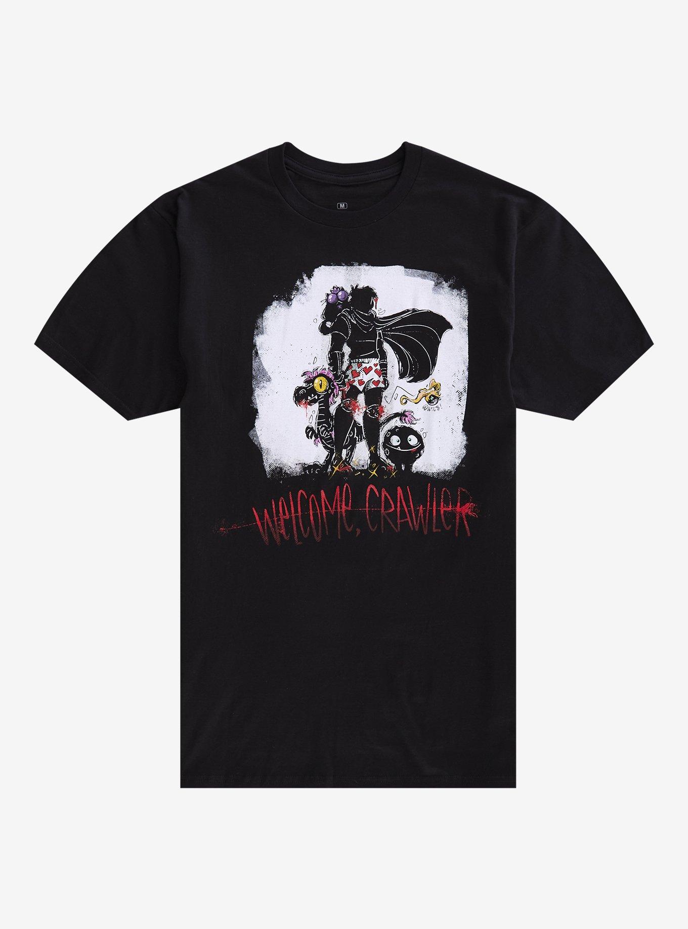Dungeon Crawler Carl Welcome Crawler T-Shirt By Katie Cook, , hi-res