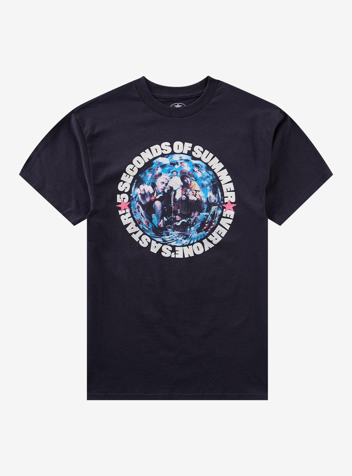 5 Seconds Of Summer Everyone's A Star Tour T-Shirt, , hi-res