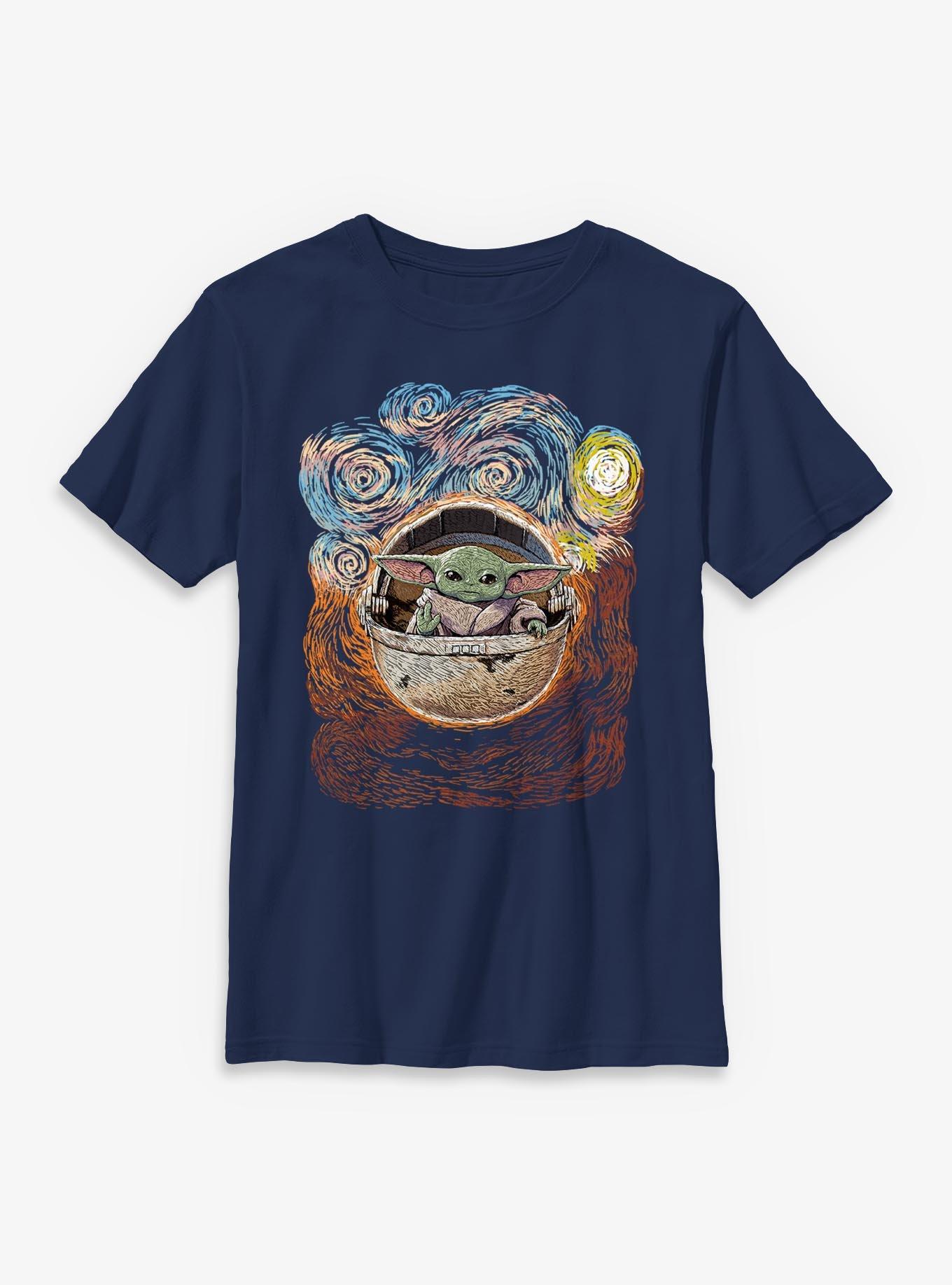 Star Wars The Mandalorian Painting Inspired Youth T-Shirt, , hi-res