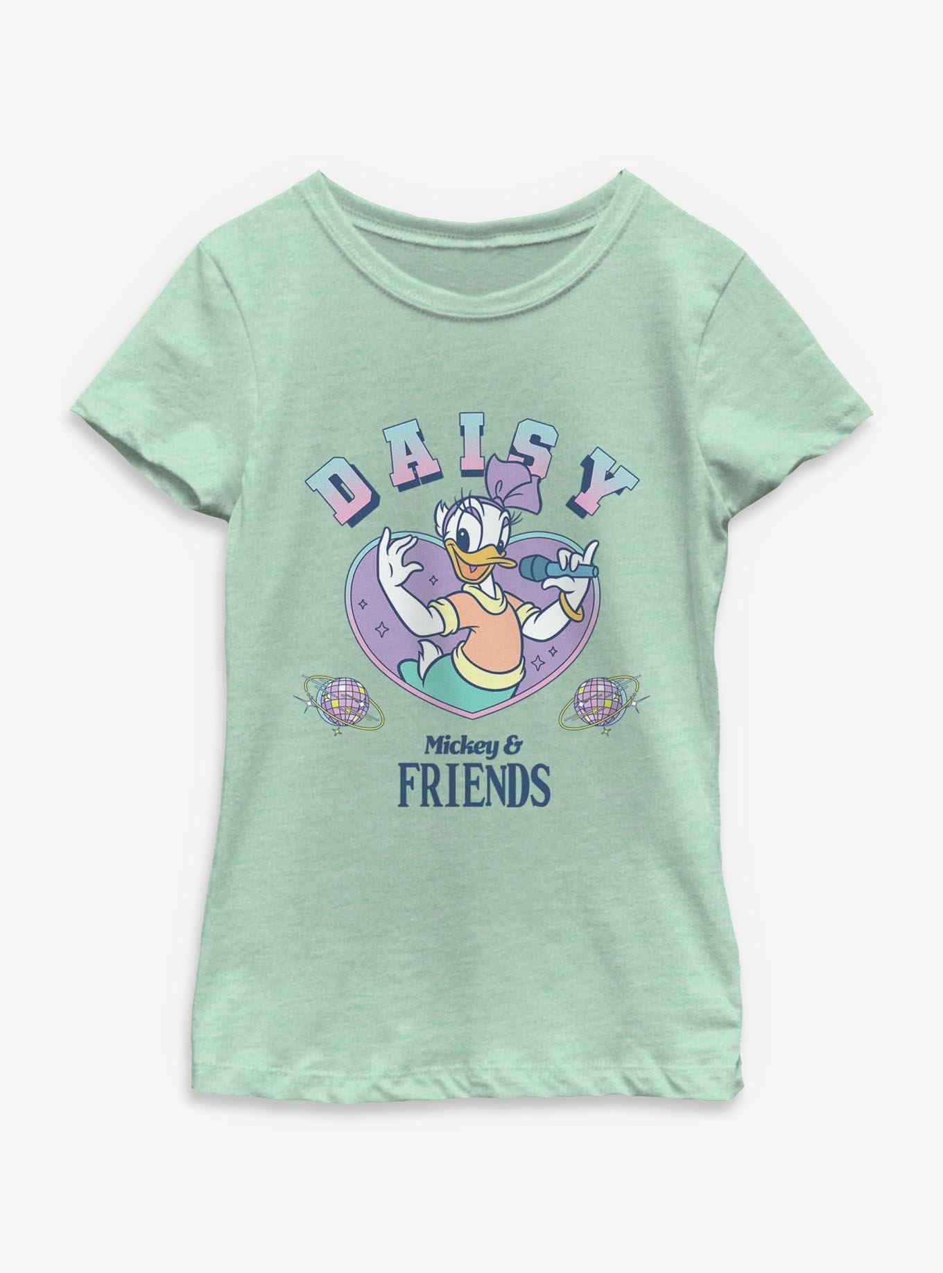Disney Mickey & Friends Daisy Duck On The Mic Youth Girls T-Shirt, , hi-res