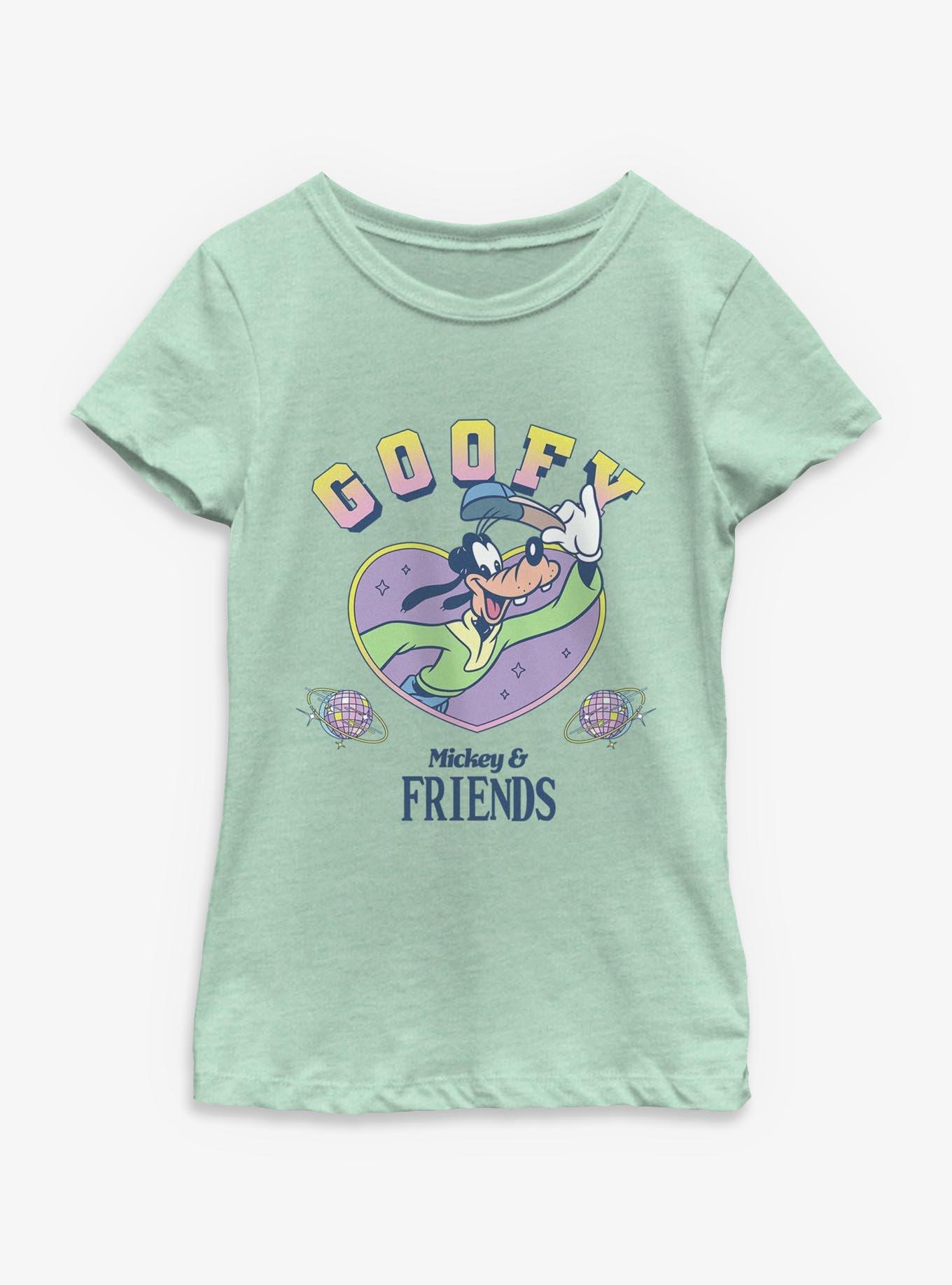Disney Mickey & Friends Goofy With Hat Youth Girls T-Shirt, , hi-res