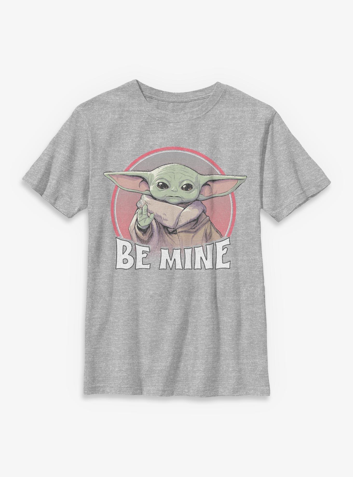 Star Wars The Mandalorian Grogu Be Mine Youth T-Shirt, , hi-res
