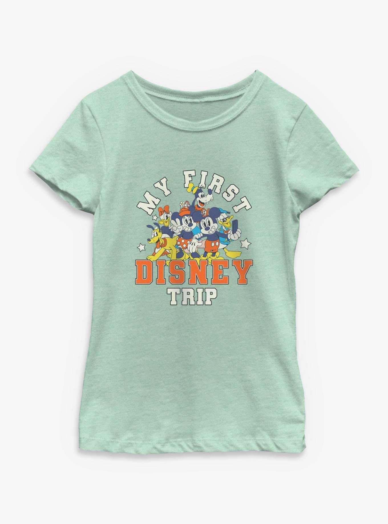 Disney Mickey Mouse & Friends My First Disney Trip Youth Girls T-Shirt, , hi-res