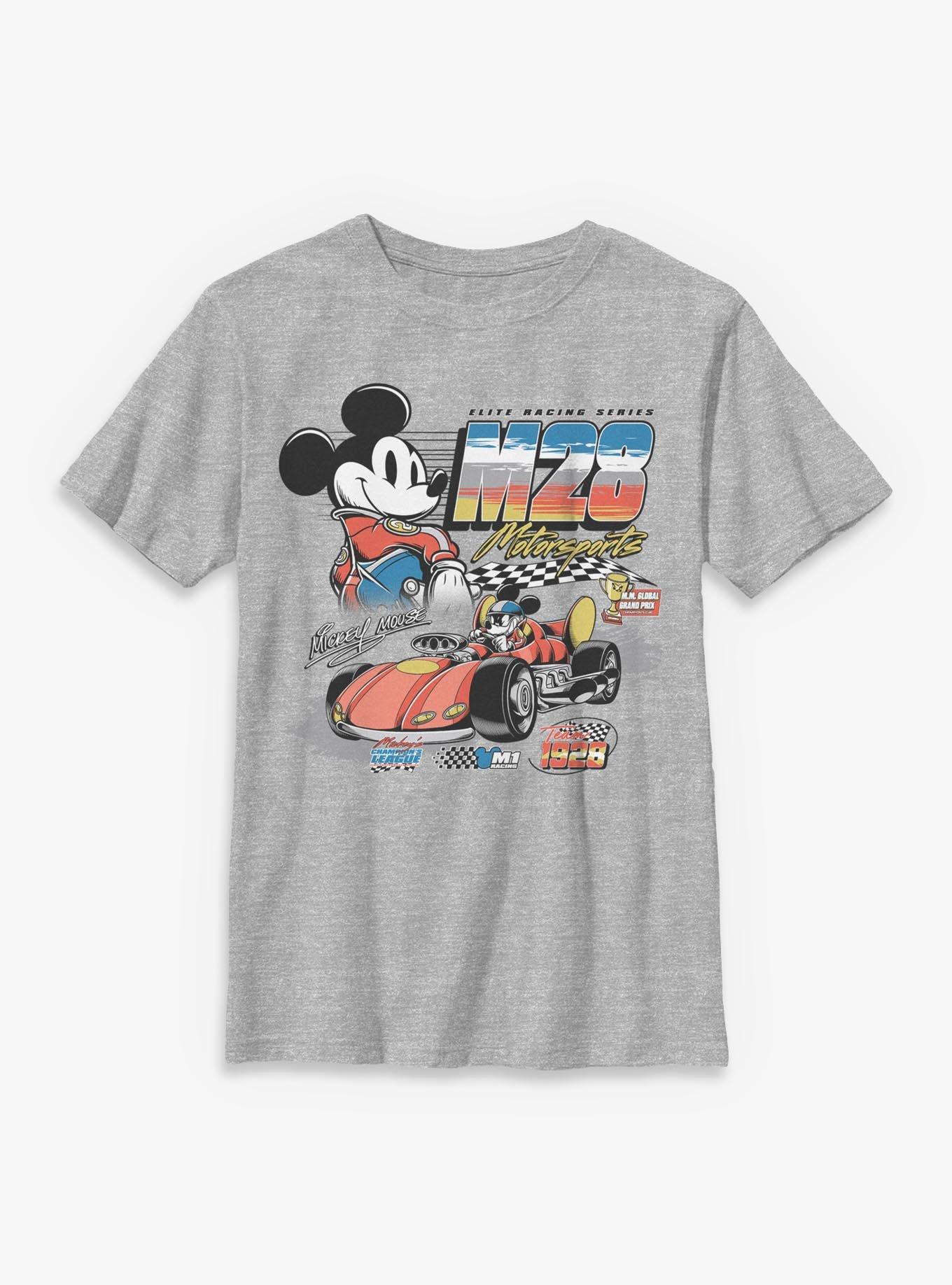 Disney Mickey Mouse Mickey Motorsports Youth T-Shirt, , hi-res
