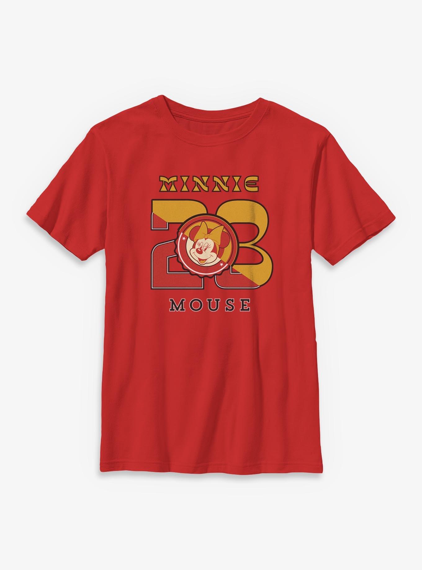 Disney Minnie Mouse 23 Stamp Youth T-Shirt, , hi-res