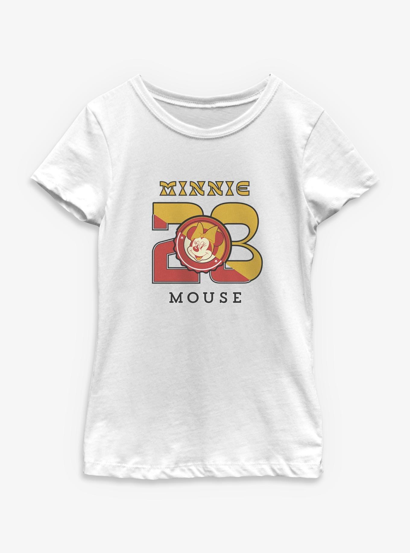 Disney Minnie Mouse 23 Stamp Youth Girls T-Shirt, , hi-res
