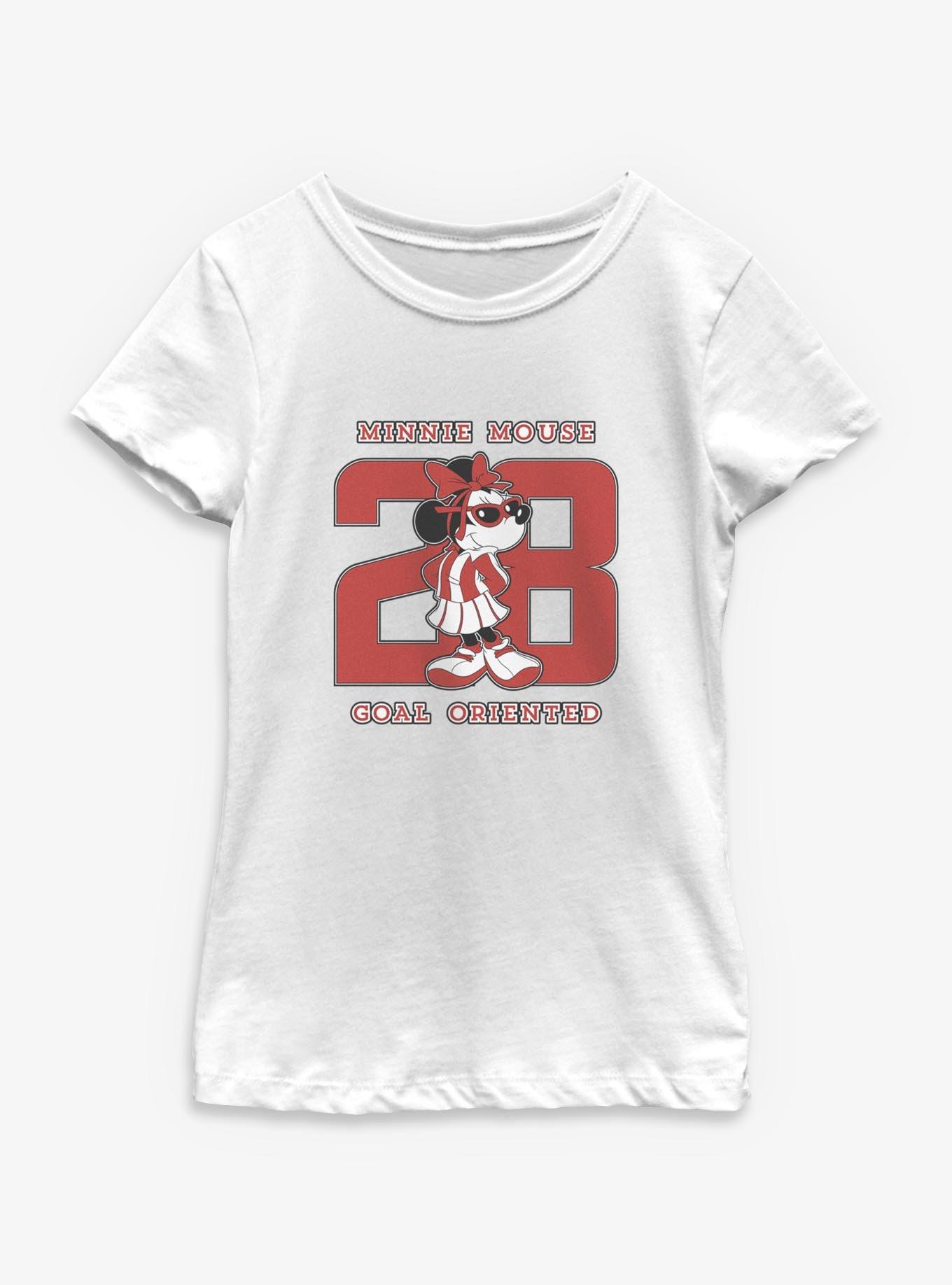 Disney Minnie Mouse Minnie Mouse Goal Oriented Youth Girls T-Shirt, , hi-res