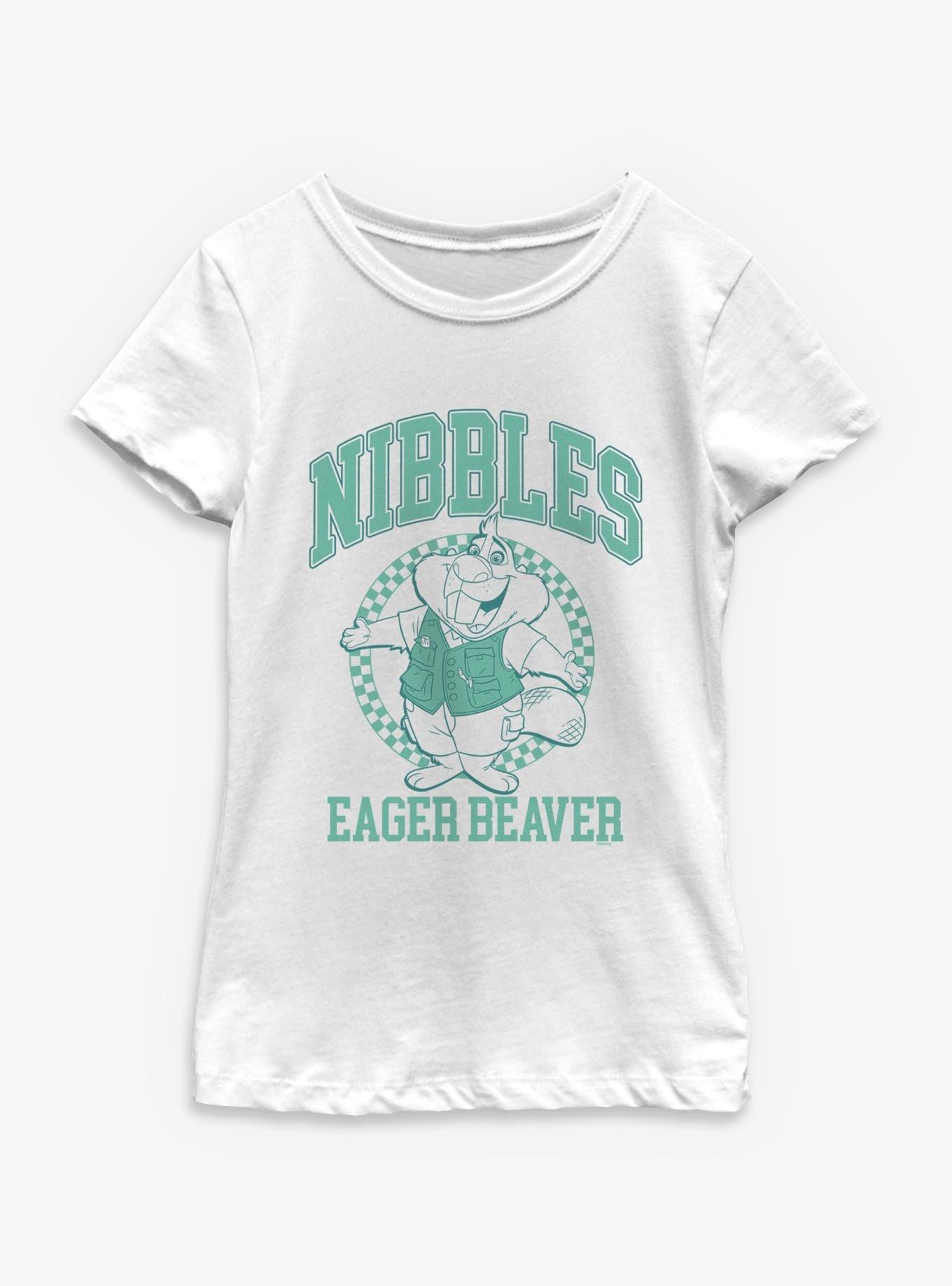 Disney Pixar Zootopia Nibbles Collegiate Eager Beaver Youth Girls T-Shirt, , hi-res