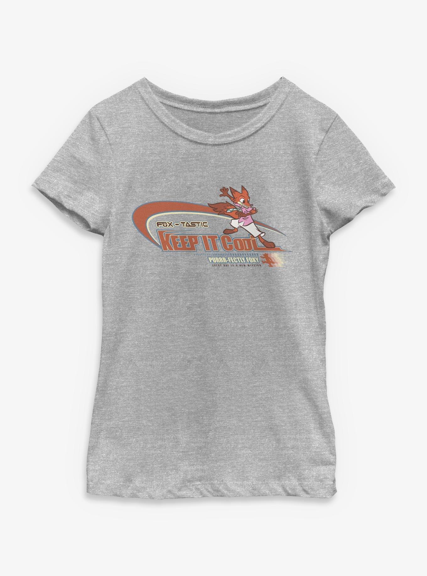 Disney Pixar Zootopia Fox Tastic Keep It Cool Youth Girls T-Shirt, , hi-res