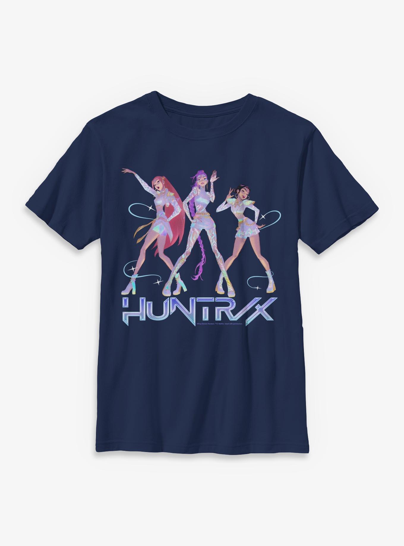 KPop Demon Hunters HUNTR/X Pose Youth T-Shirt, , hi-res