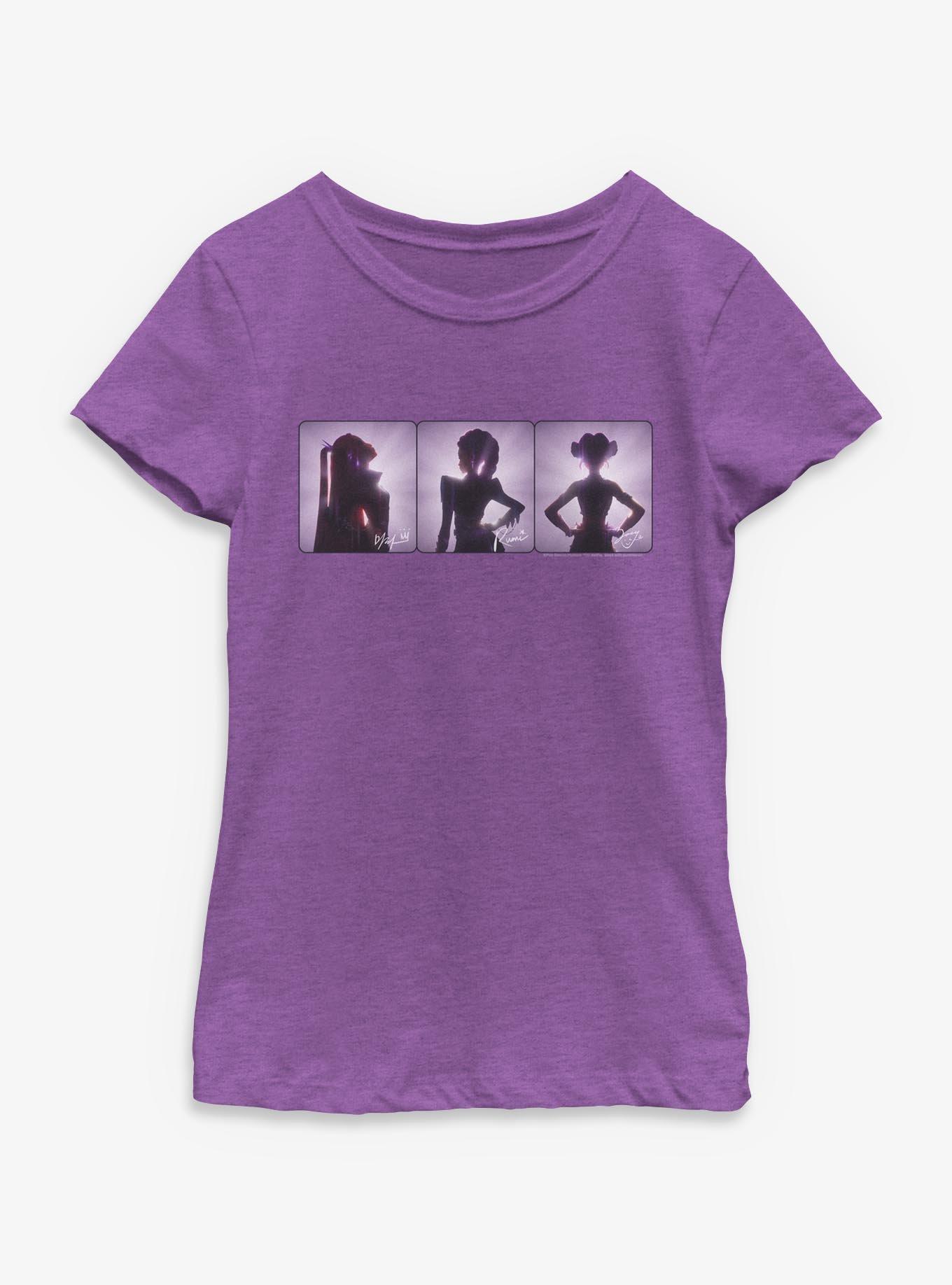 KPop Demon Hunters Final Pose Youth Girls T-Shirt, , hi-res