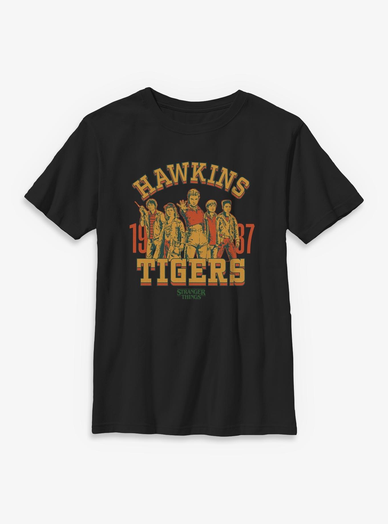 Stranger Things Hawkins Tigers Youth T-Shirt, , hi-res