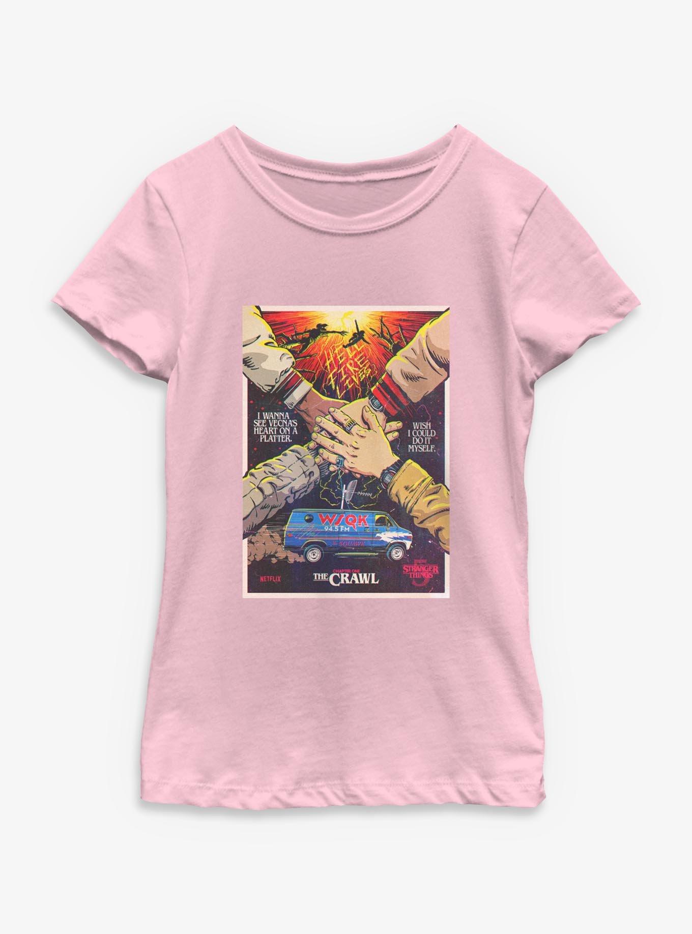 Stranger Things The Crawl Youth Girls T-Shirt, , hi-res