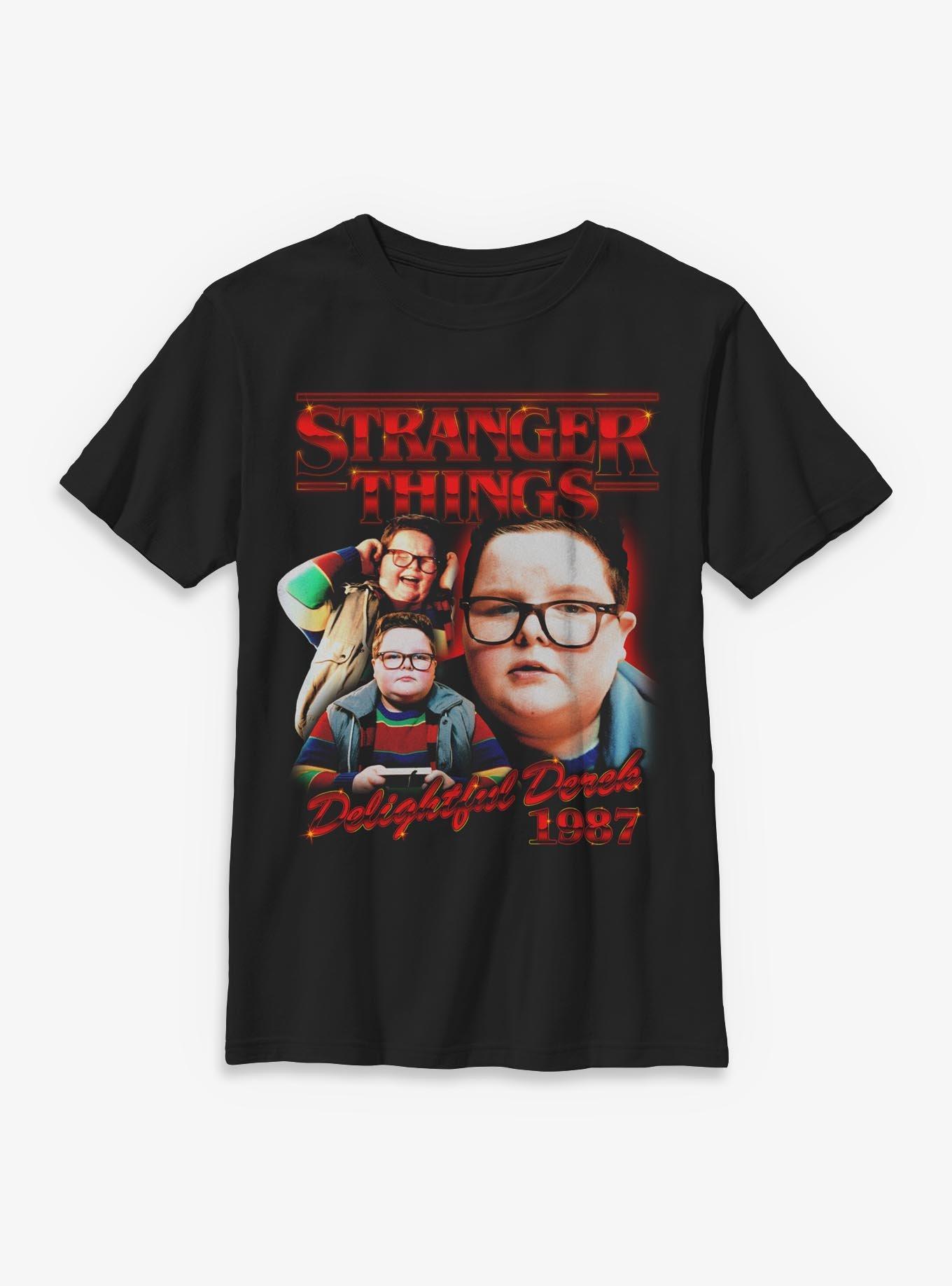 Stranger Things Derek Collage Youth T-Shirt, , hi-res