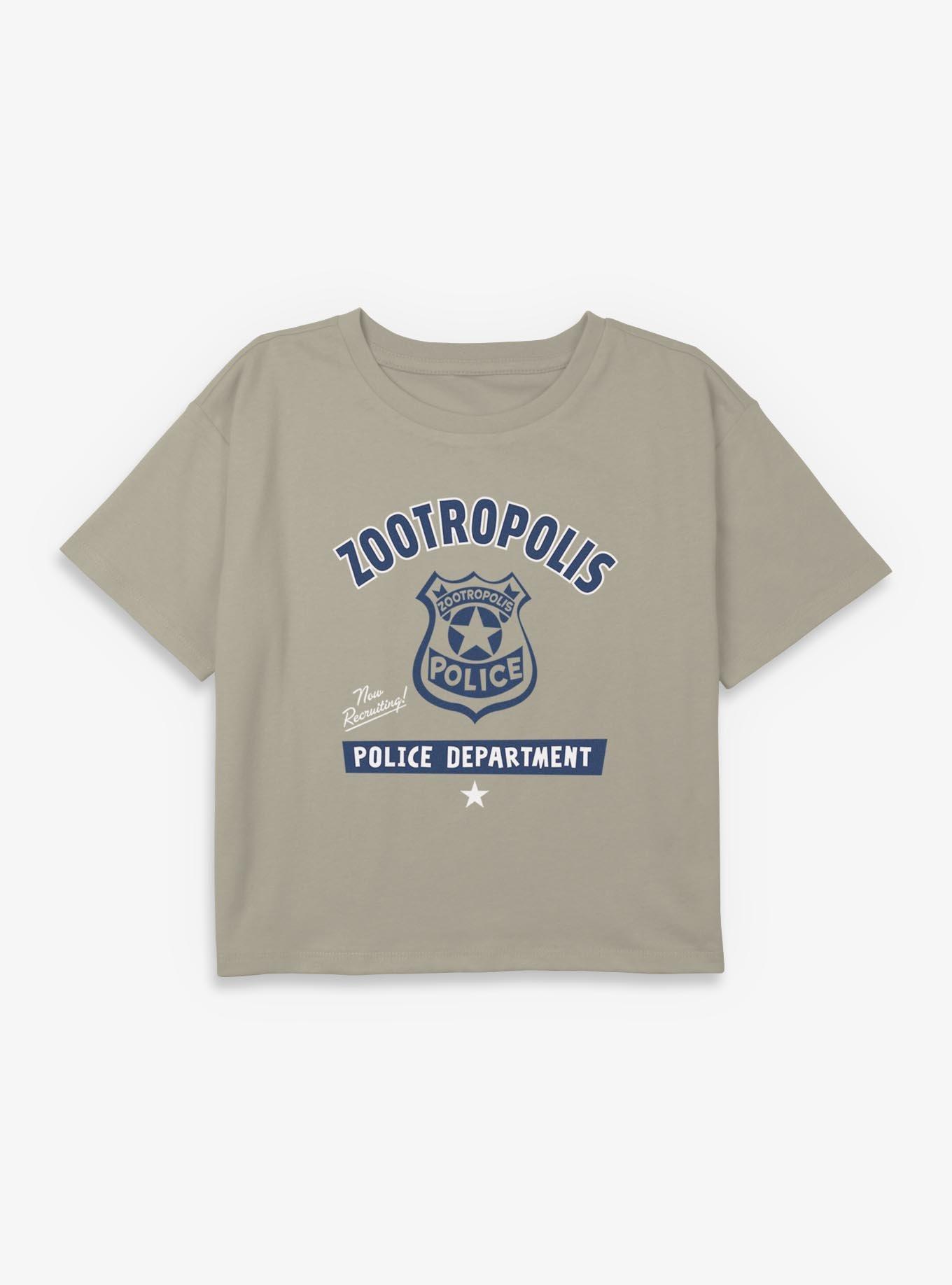 Disney Zootopia ZDP Dept Youth Girls Boxy Crop T-Shirt, , hi-res