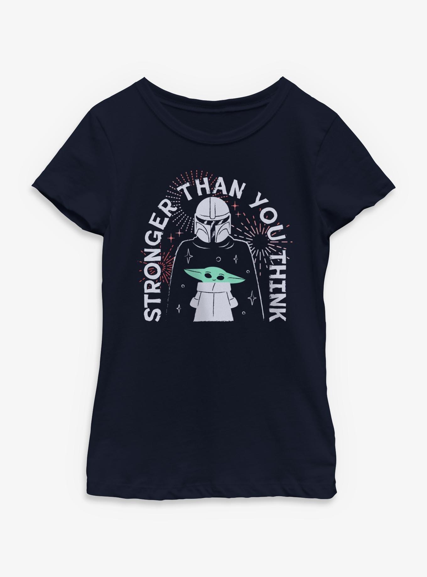 Star Wars The Mandalorian Baby Star Youth Girls T-Shirt, , hi-res